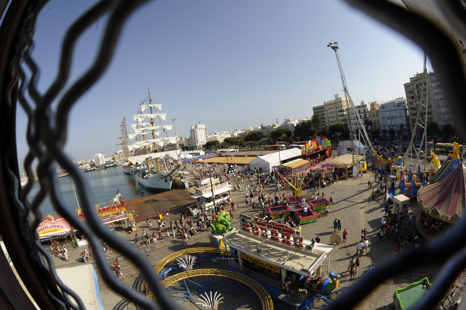 Imágenes de las grandes regatas que ha acogido Cádiz