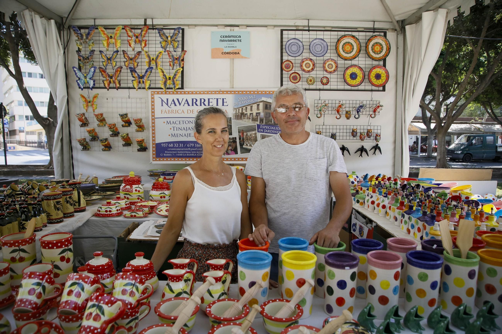 Las mejores imágenes de la feria de Alfarería en La Rambla de Almería