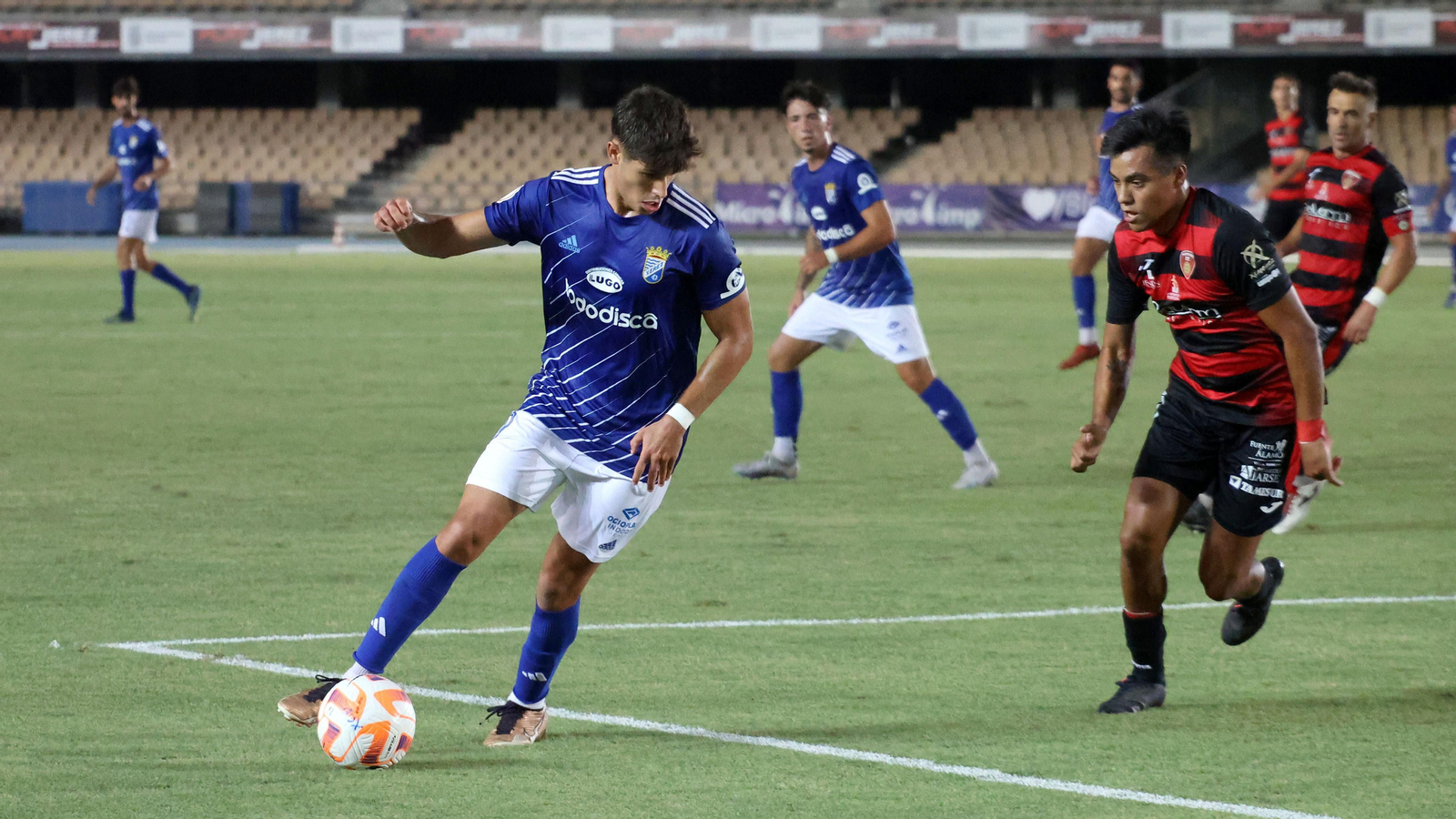 Partido entre Xerez CD - Salerm Puente Genil de la Copa RFAF en Chapín