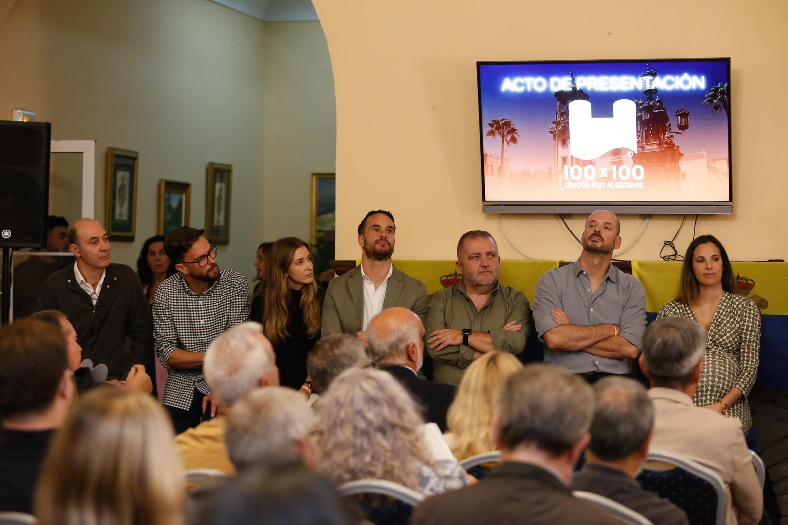Las fotos de la presentación de 100x100 Unidos por Algeciras en el hotel Reina Cristina