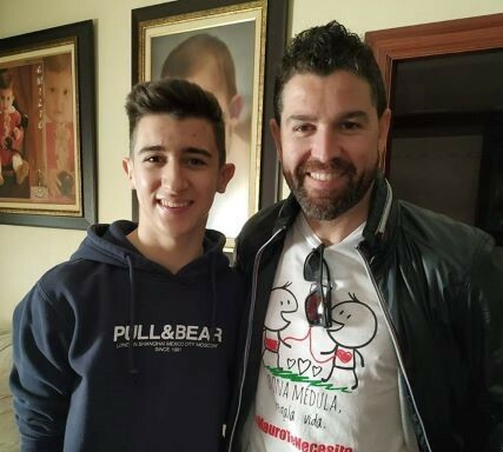 El joven de quince años que necesita un donante de médula.