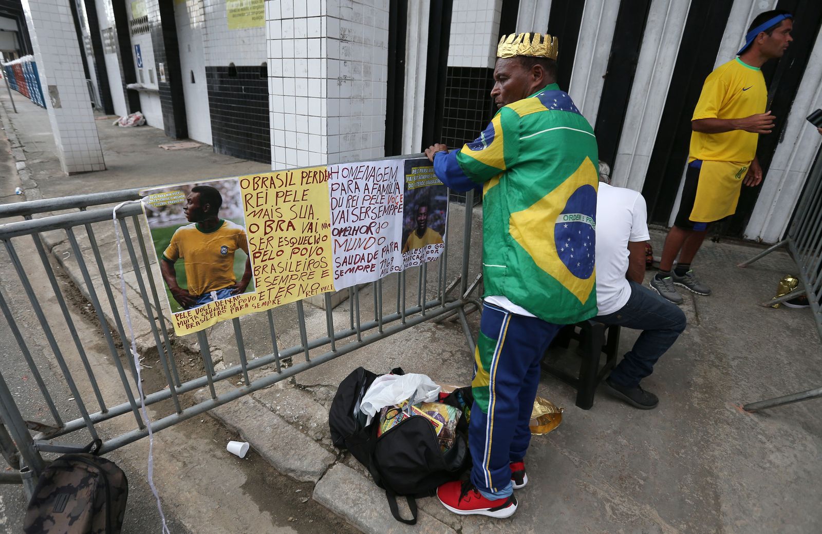 Las fotos del homenaje del fútbol mundial a Pelé