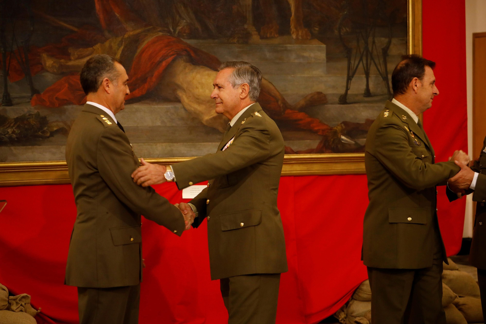 Las imágenes de la toma de posesión del nuevo subdelegado de Defensa en Córdoba, José María Ortega Olmedo