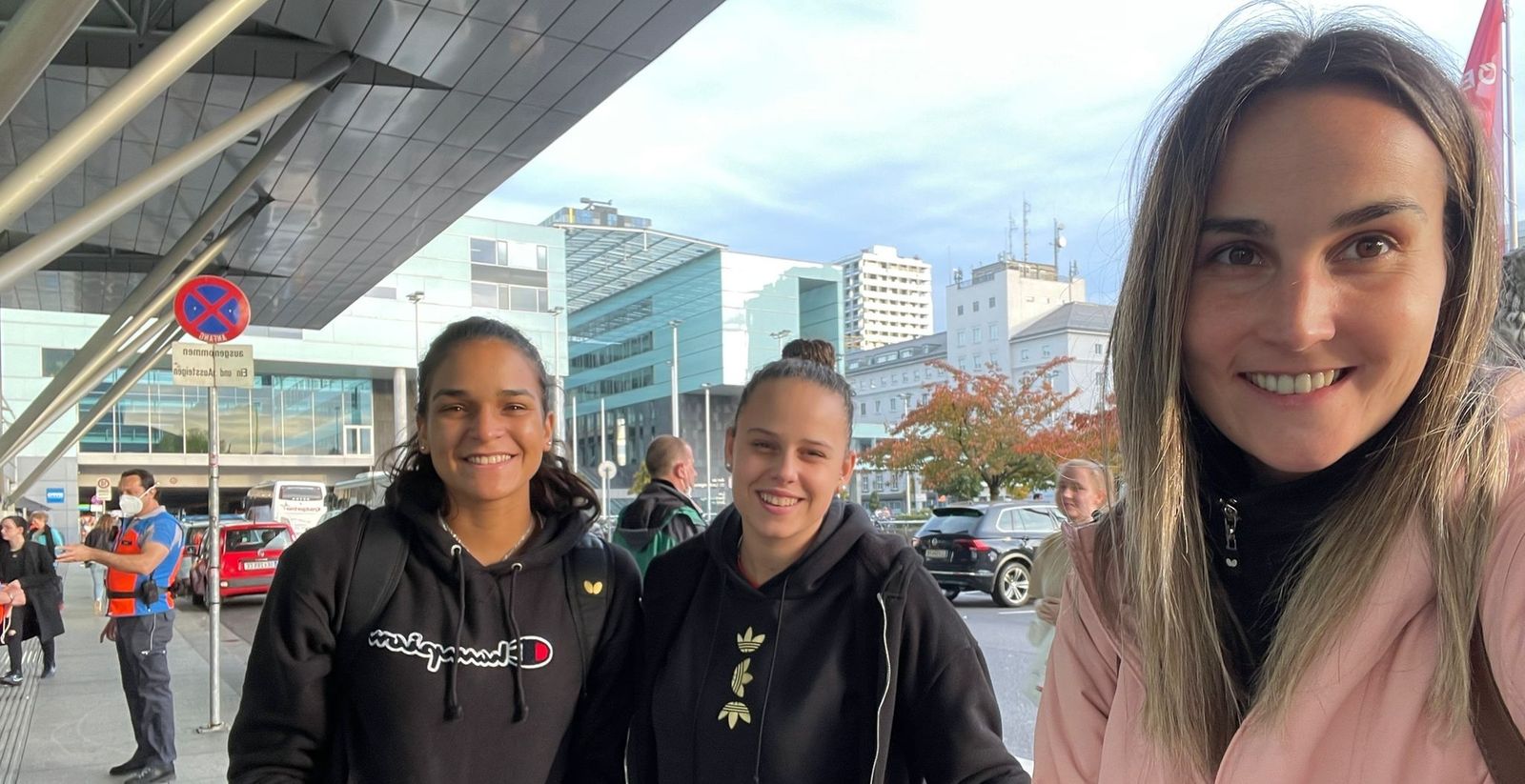 Marija Galonja, Eva Brito y Lucía López, la tripleta prieguense para la Copa Europa.