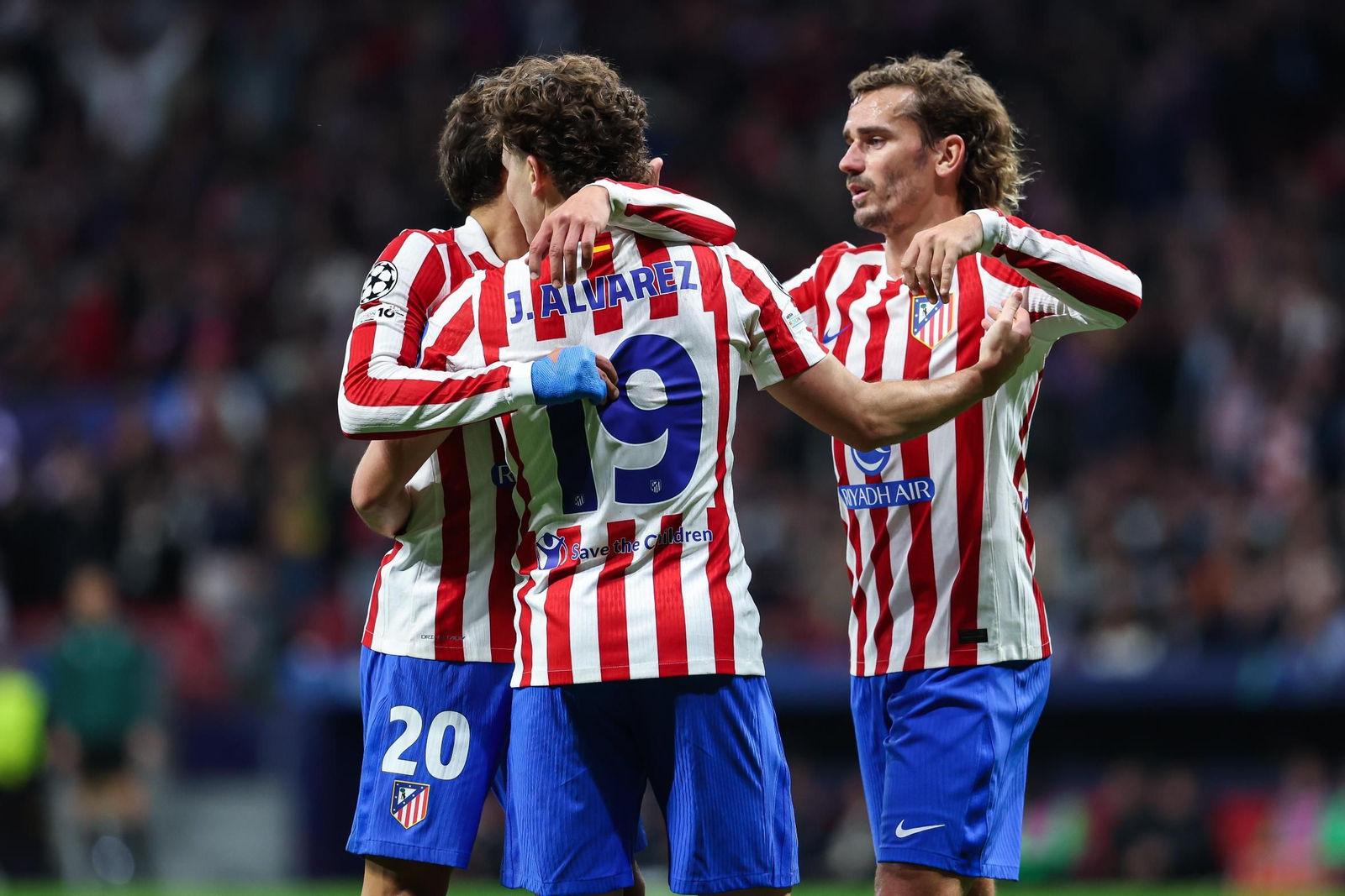 Las imágenes del Atlético de Madrid-Unión Saint-Gilloise