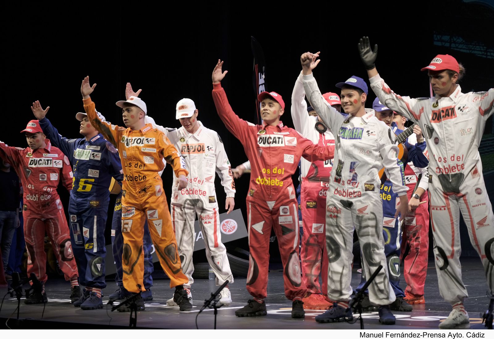 La chirigota 'Los de la parrilla'.