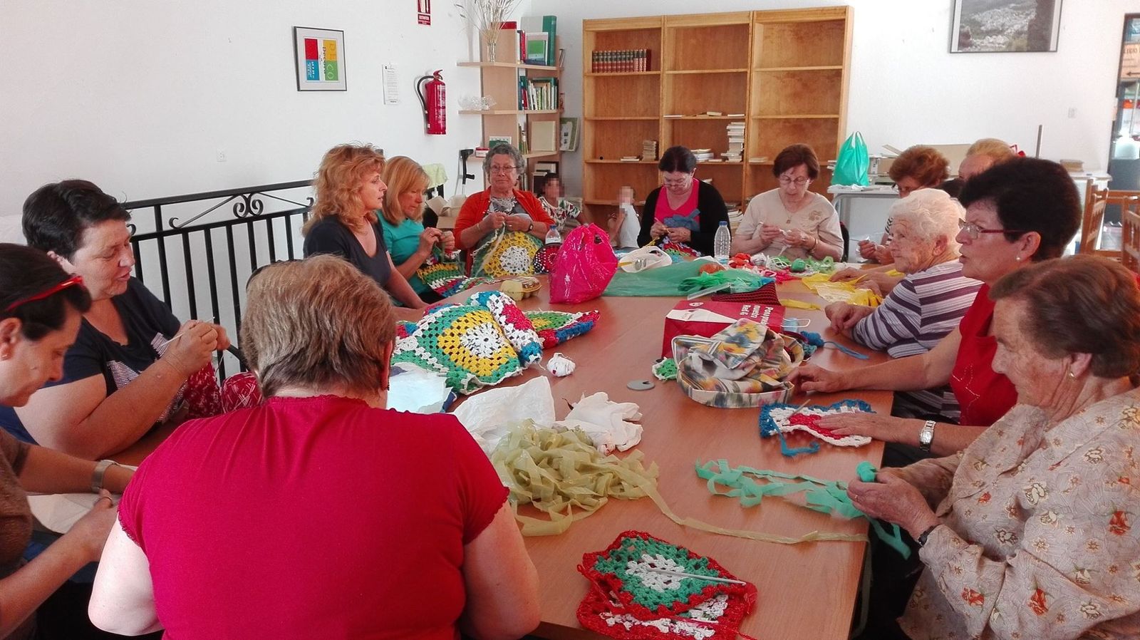 Toldos de ganchillo para dar sombra