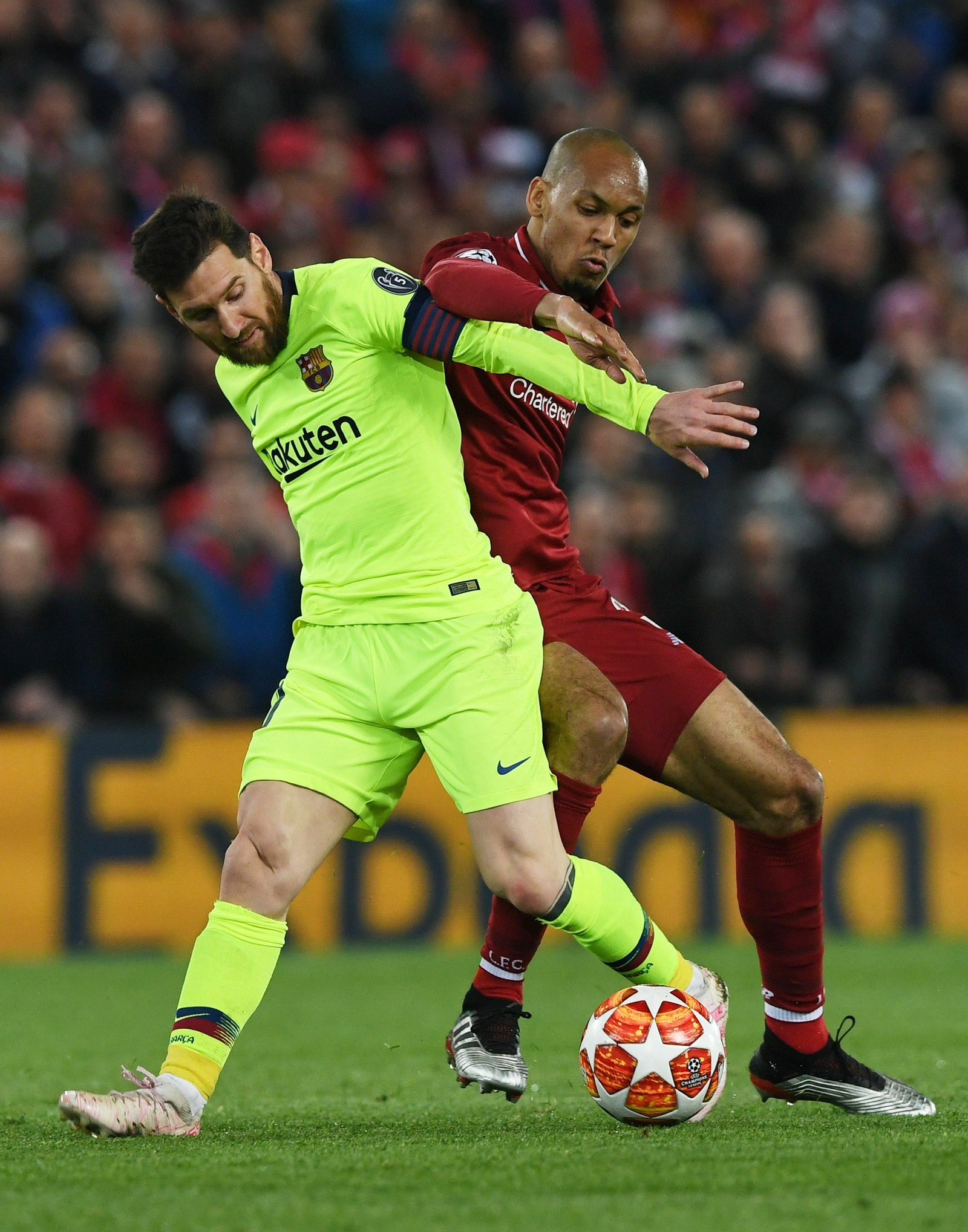 Las imágenes del Liverpool-Barcelona de Champions