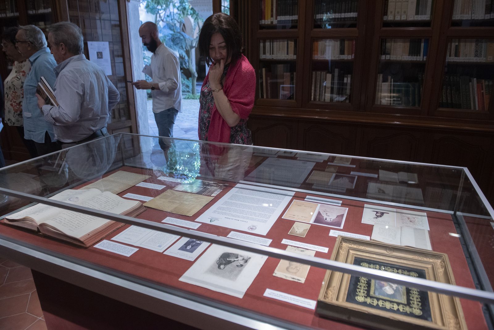 Las imágenes de la Inauguración de la exposición sobre Fernán Caballero