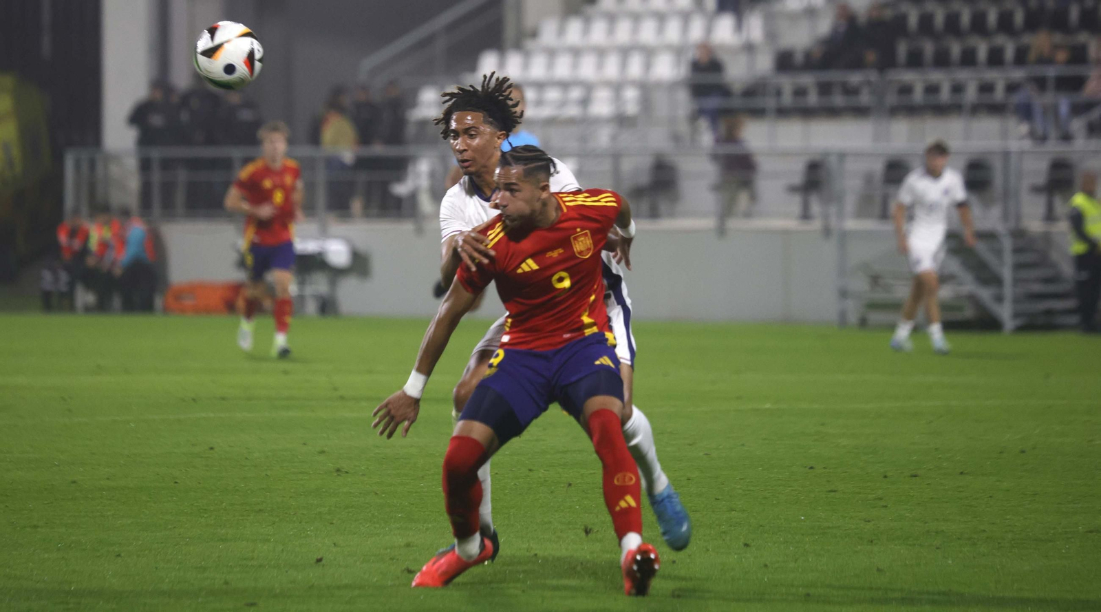 Las fotos del partido España-Inglaterra sub-21 de la inauguración del Ciudad de La Línea