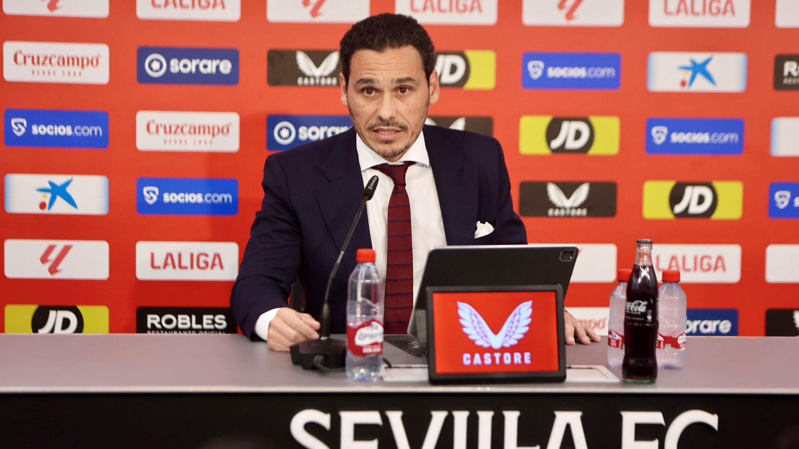 José María del Nido Carrrasco, presidente del Sevilla FC