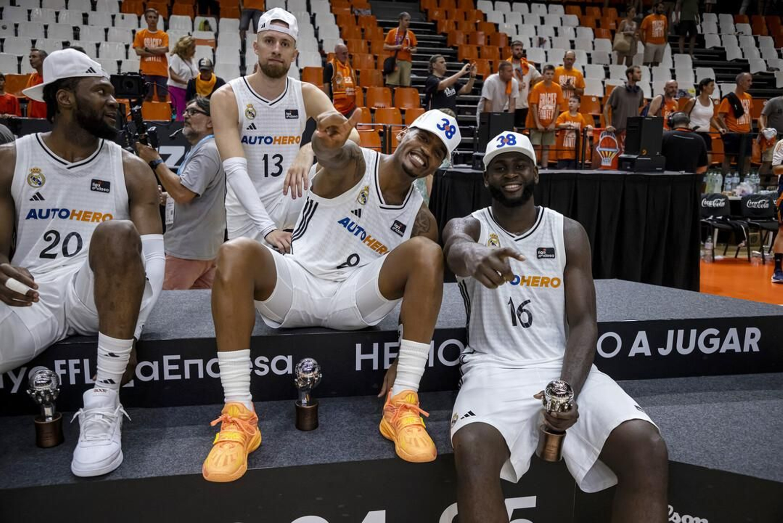 Las fotos del título del Real Madrid en baloncesto