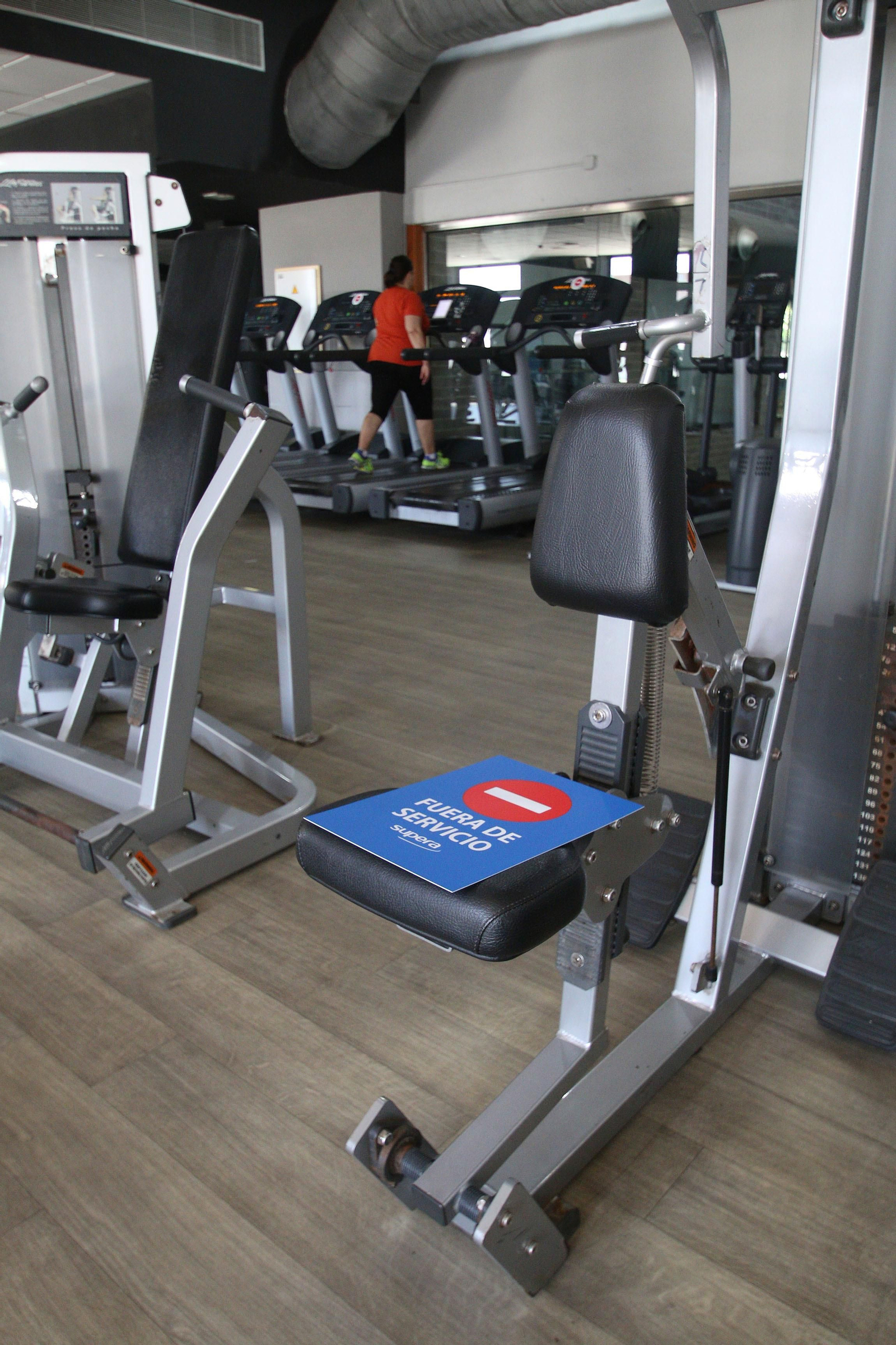 Apertura de los gimnasios en Almería