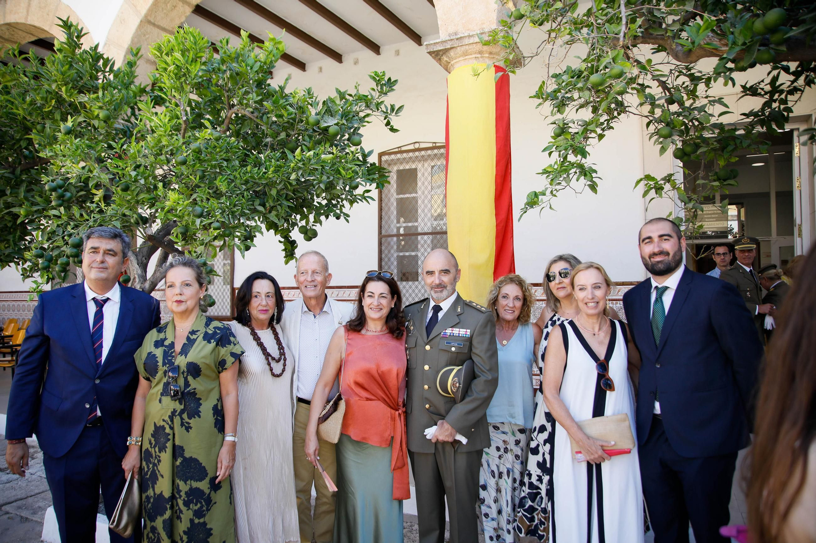 Toma de posesión del coronel José Manuel Lupiani Castellanos, en imágenes