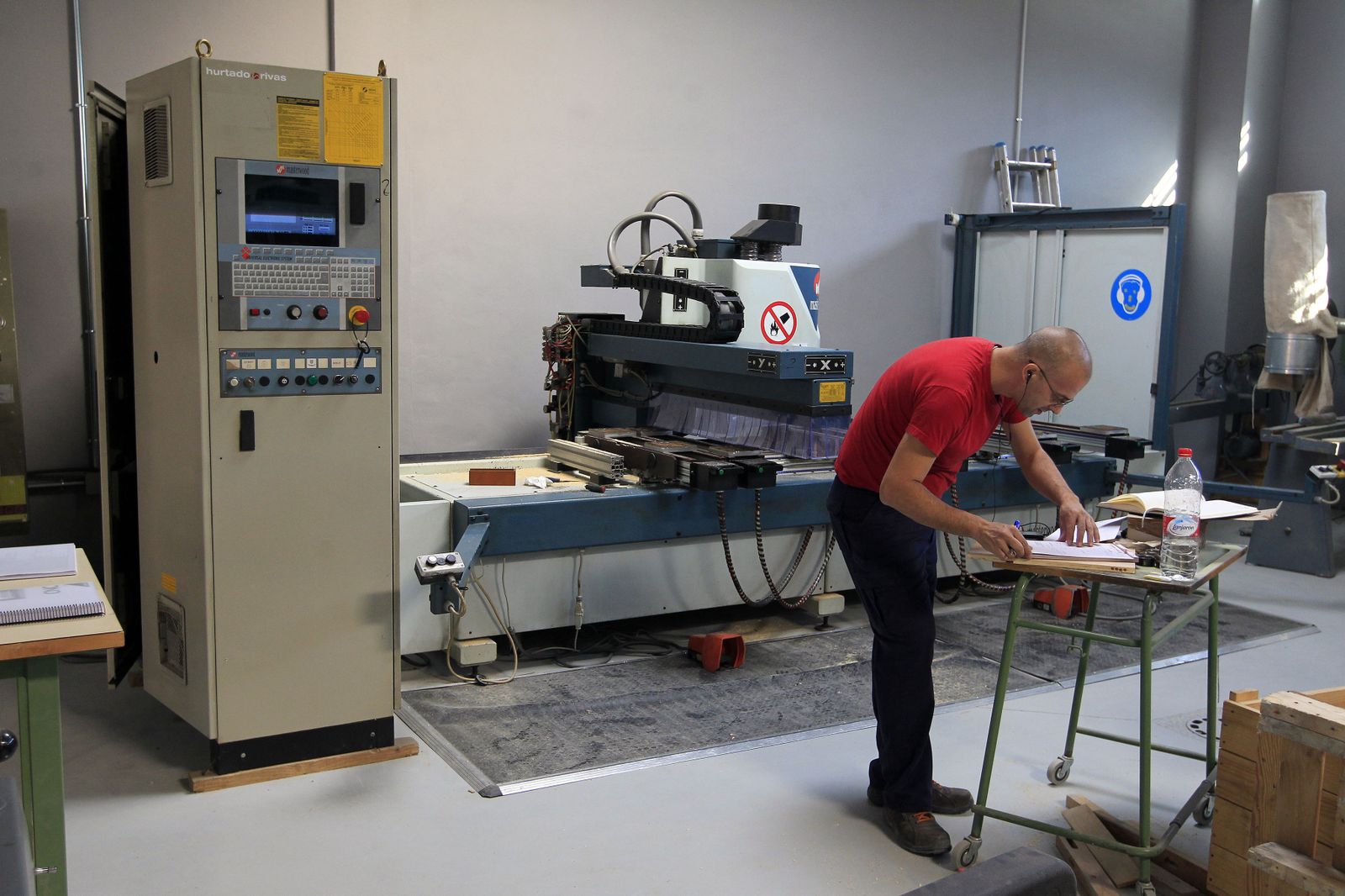 Taller en el IES Virgen de las Nieves de Granada.