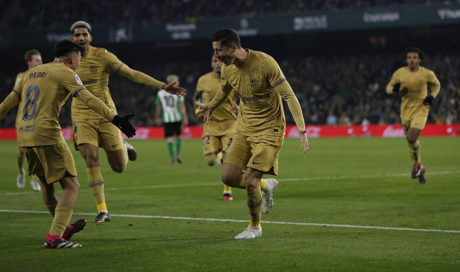 Las imágenes del Betis-Barcelona