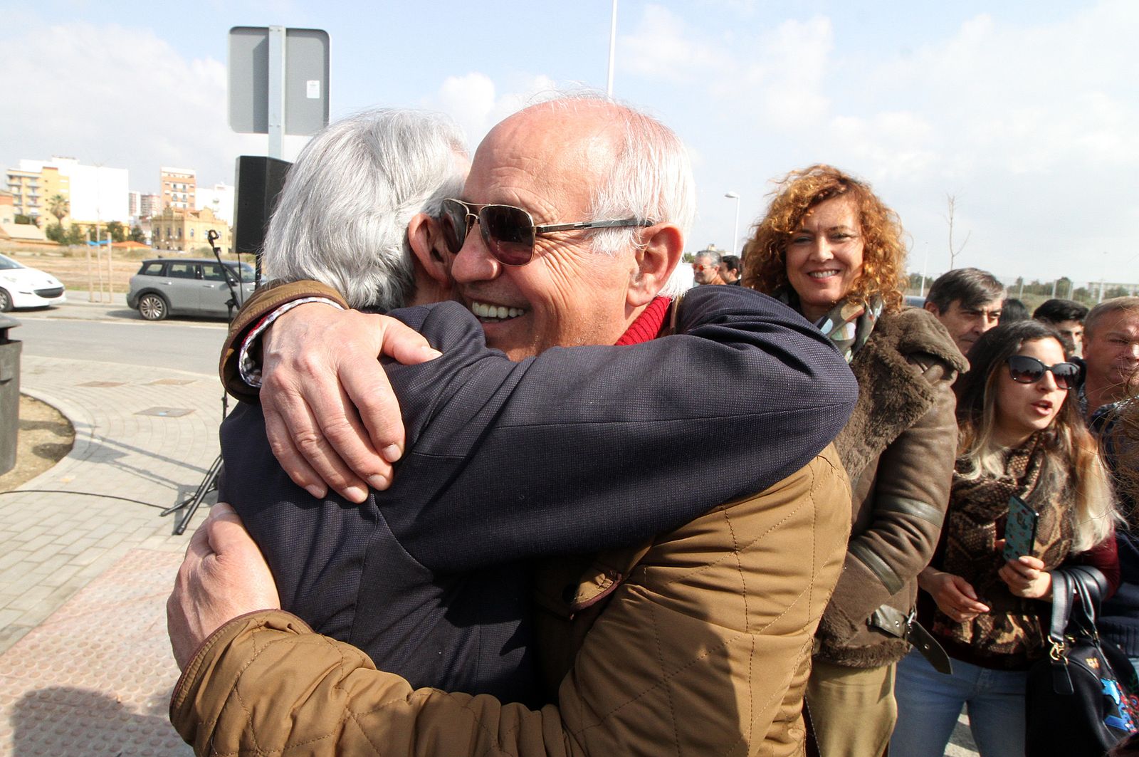 Inauguración de la Calle Doctor Cristóbal Gangoso, en imágenes