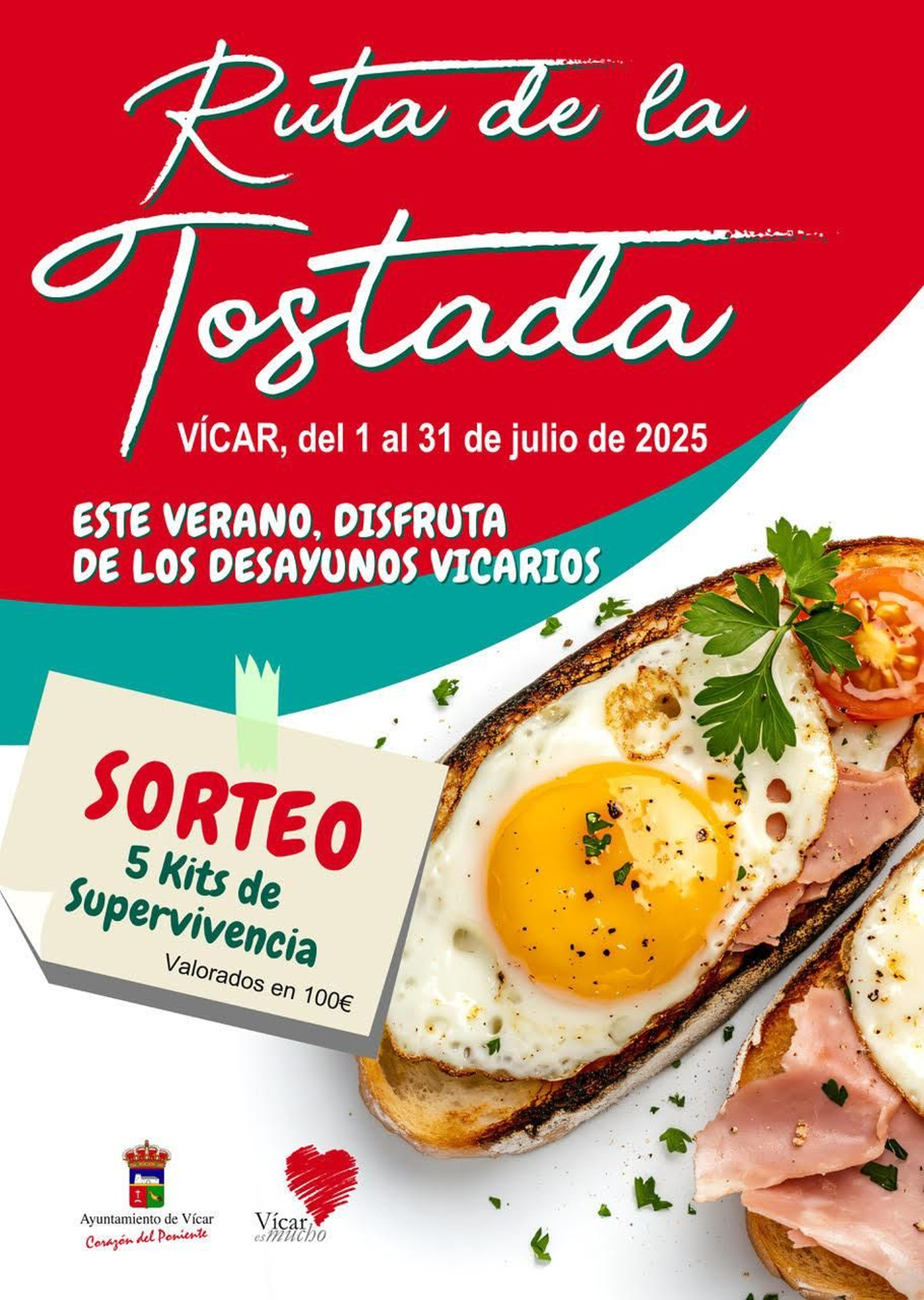 Se sortearan cinco kist de supervivencia valorados en 100 euros