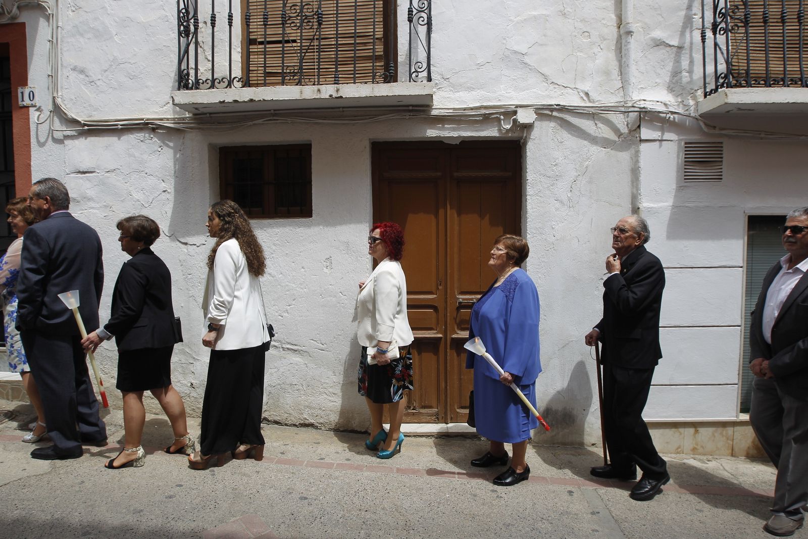 Fotogalería de la Procesión a la Ermita del Cerro de San Blas. Fiestas de Canjáyar.