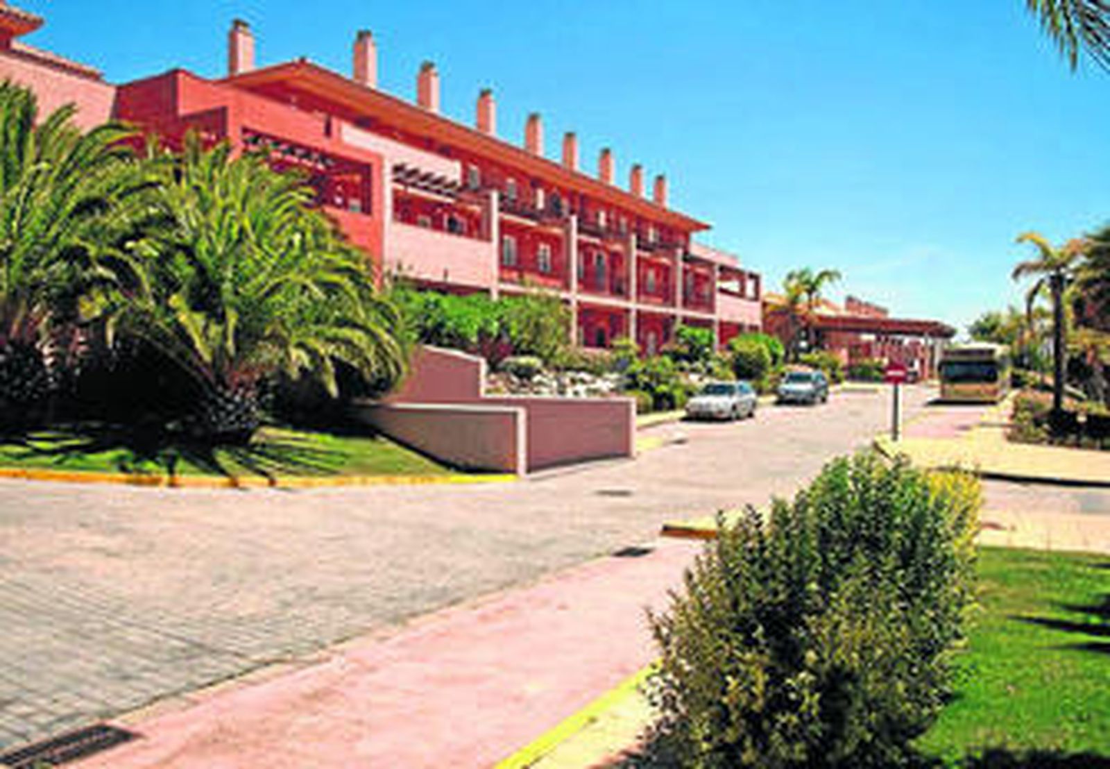 Vista del establecimiento hotelero del Novo Sancti Petri.