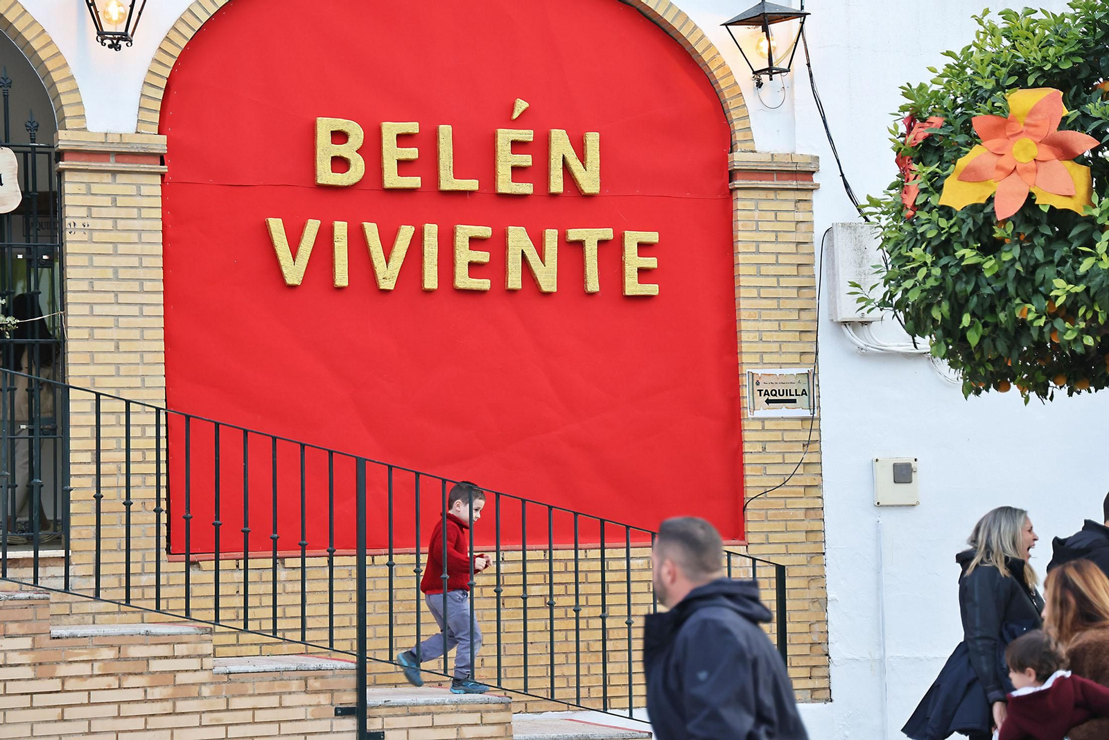 Las imágenes del Belén Viviente de Beas