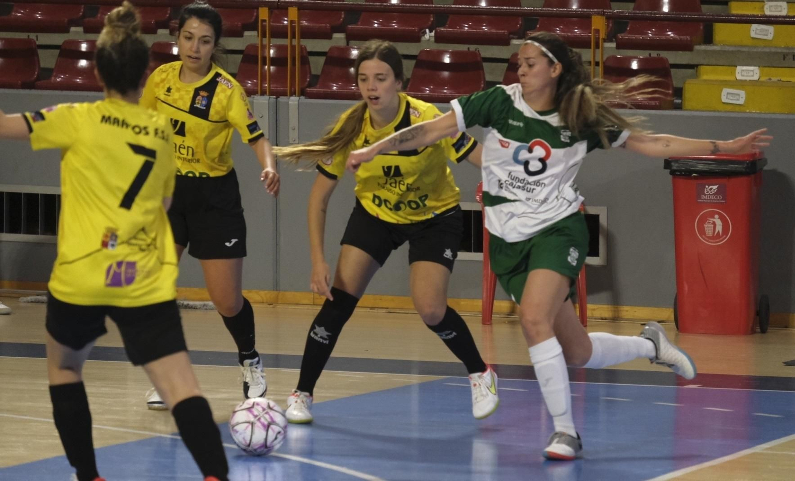 Neiva Cano, durante un partido de esta temporada.