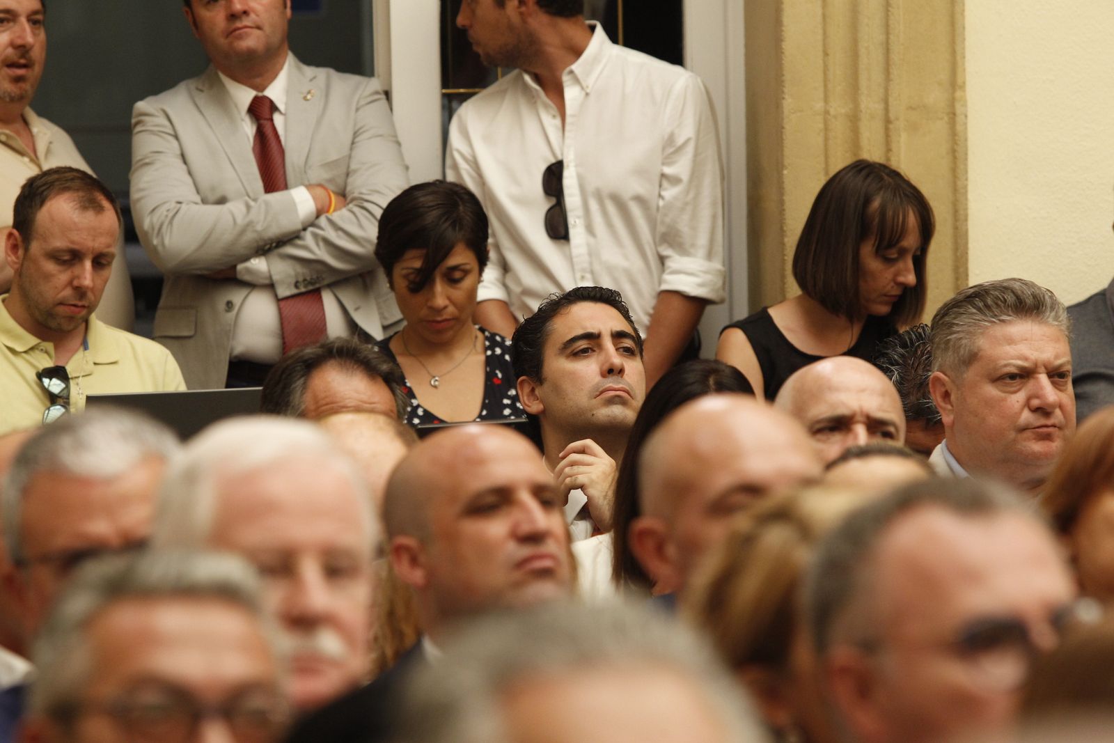 Pleno investidura Presidente Diputación de Almería. Javier Aureliano García