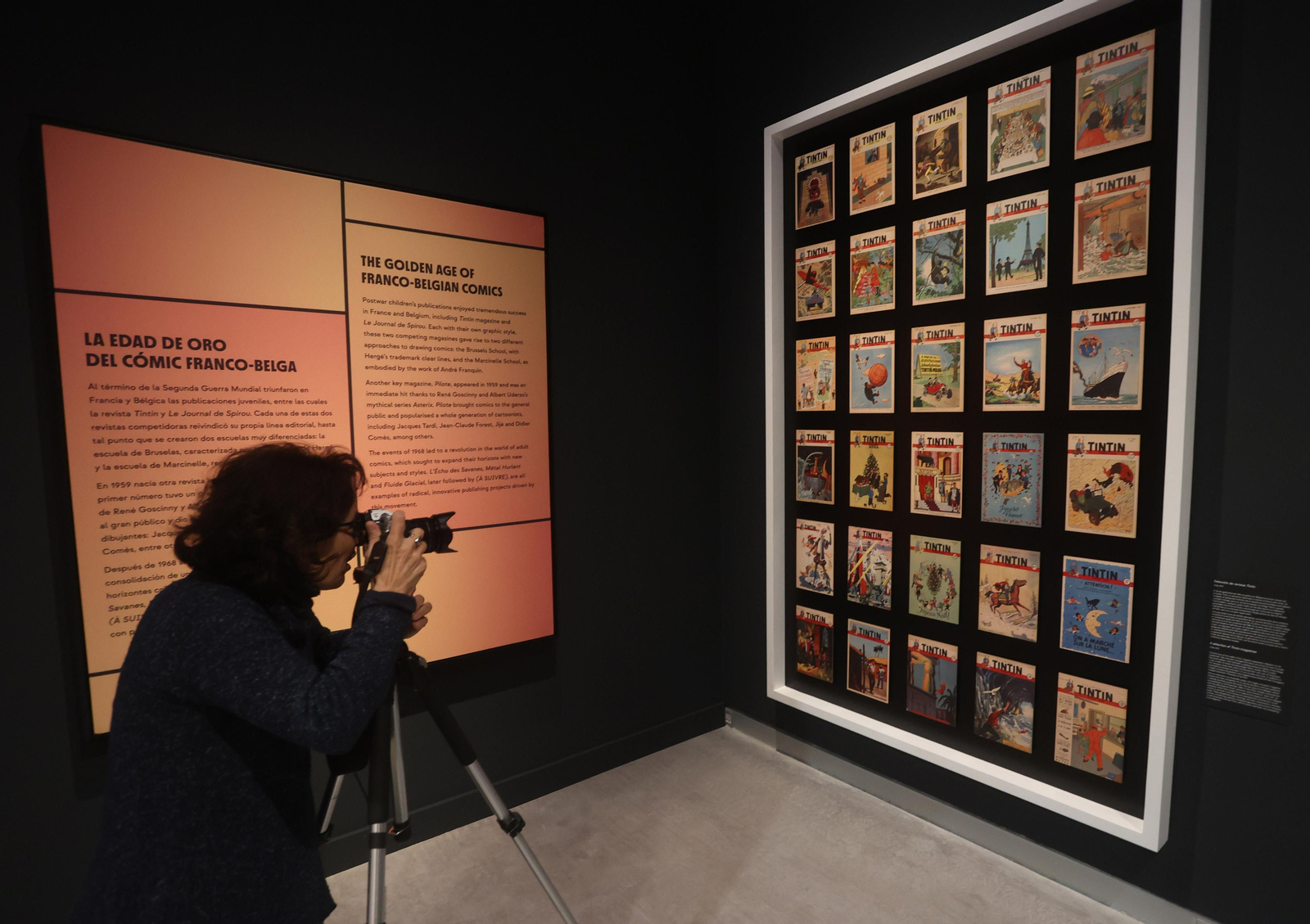 Exposición de comics en Caixa Forum