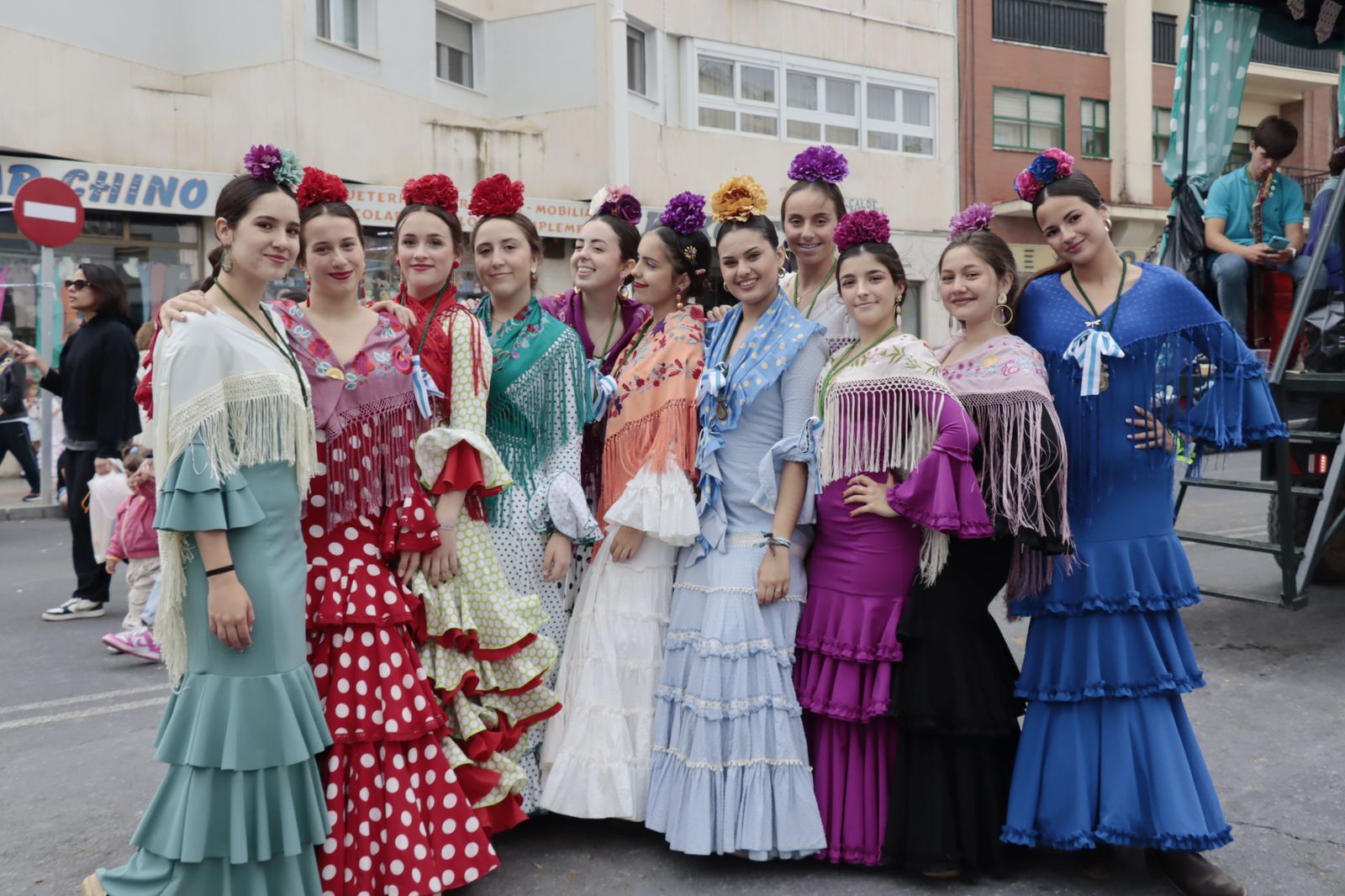 Imágenes de los carros de la Hermandad del Rocío de Huelva