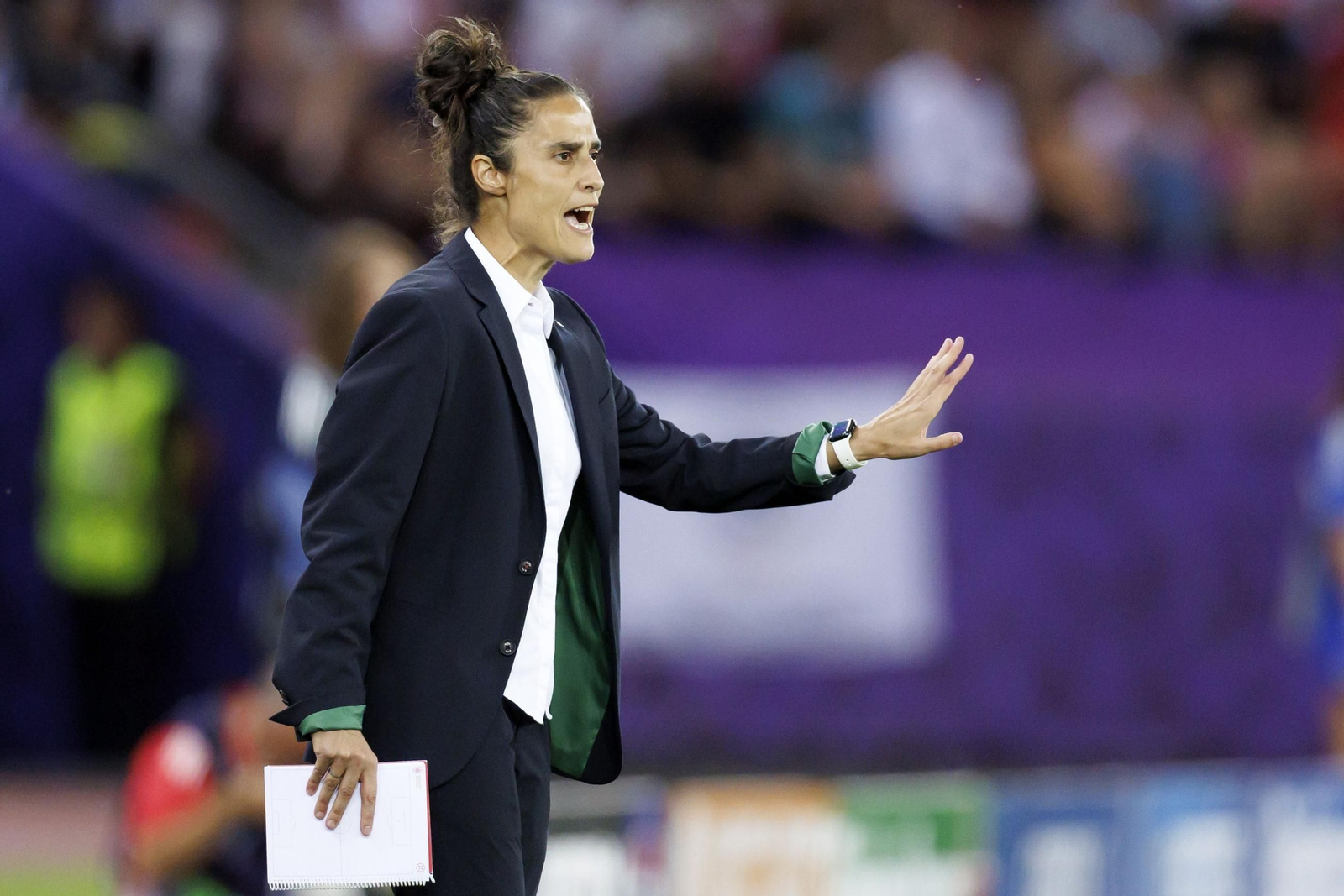Las mejores imágenes de la semifinal Alemania - España de la Eurocopa femenina