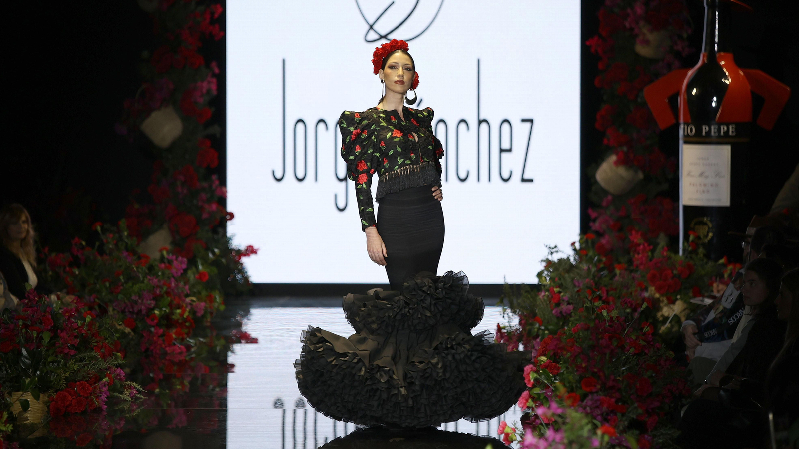 Desfile de Jorge Sánchez en la Pasarela Flamenca Tío Pepe Jerez 2024