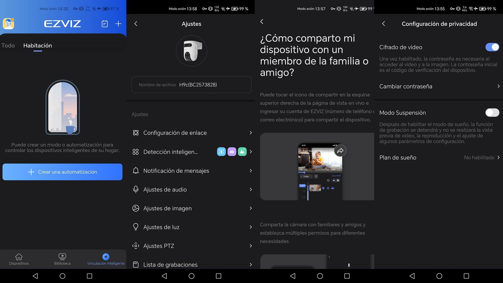 Cámara Ezviz H9c Dual
