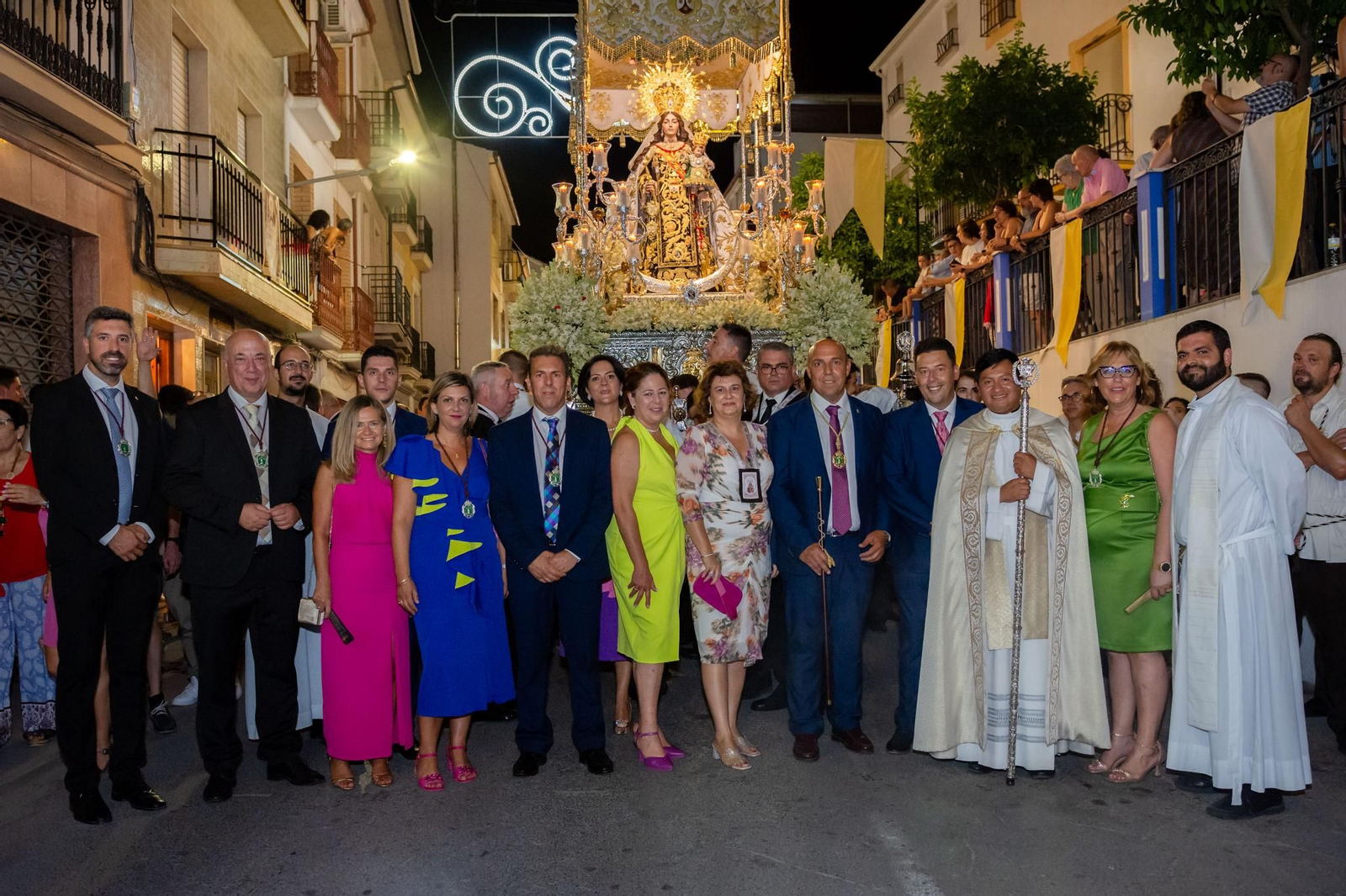 Los momentos más especielas de la procesión de la Virgen del Carmen en Rute, en imágenes