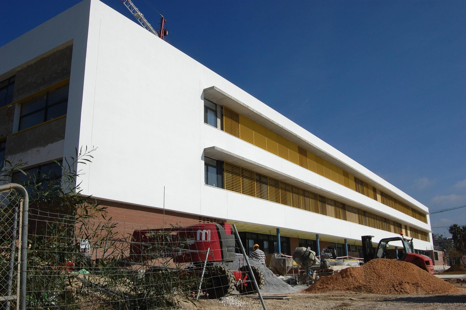 Las obras del nuevo instituto Cilniana de Marbella. Las obras del nuevo instituto Cilniana de Marbella.