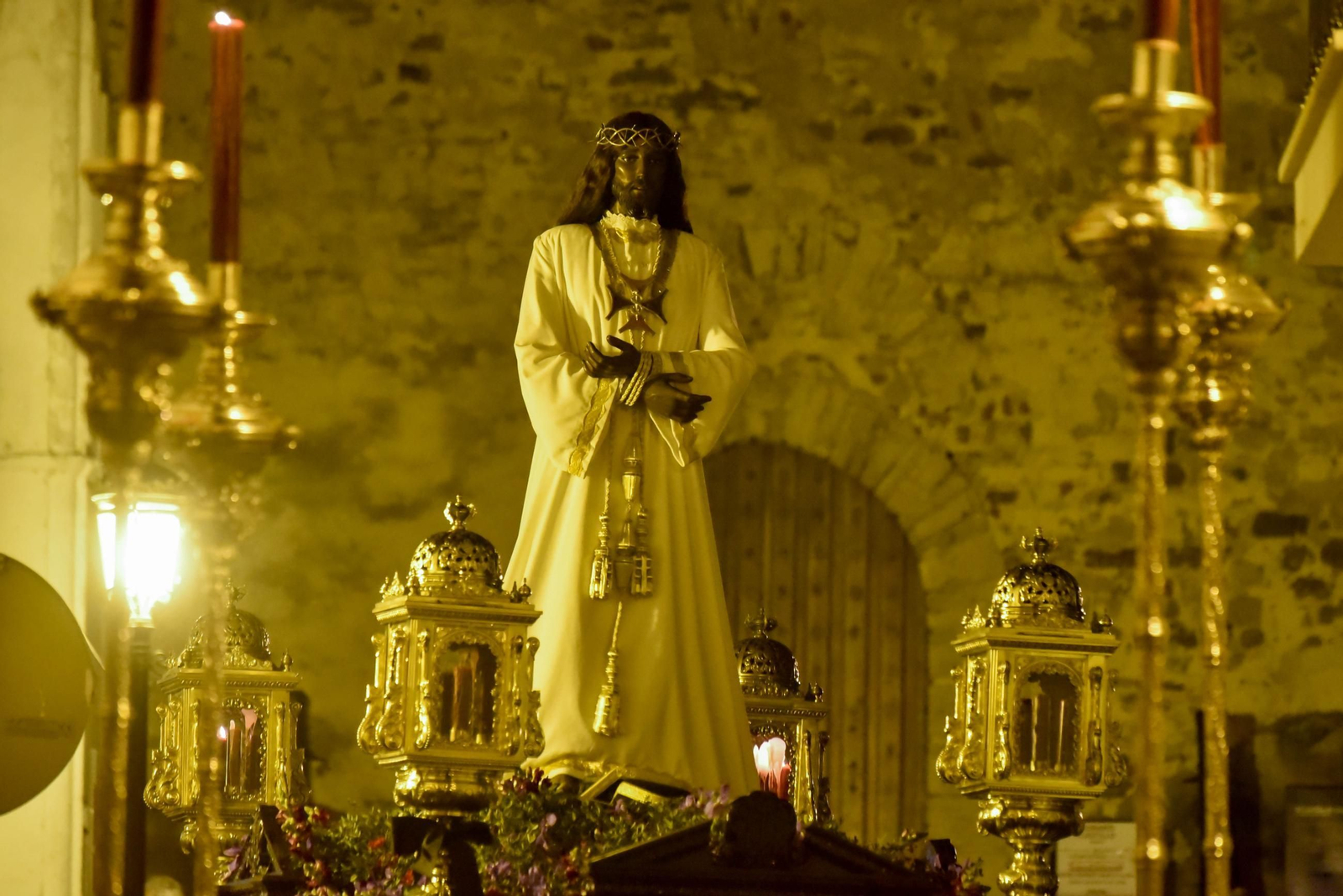 Imagen del Cristo de Medinaceli de Tarifa.