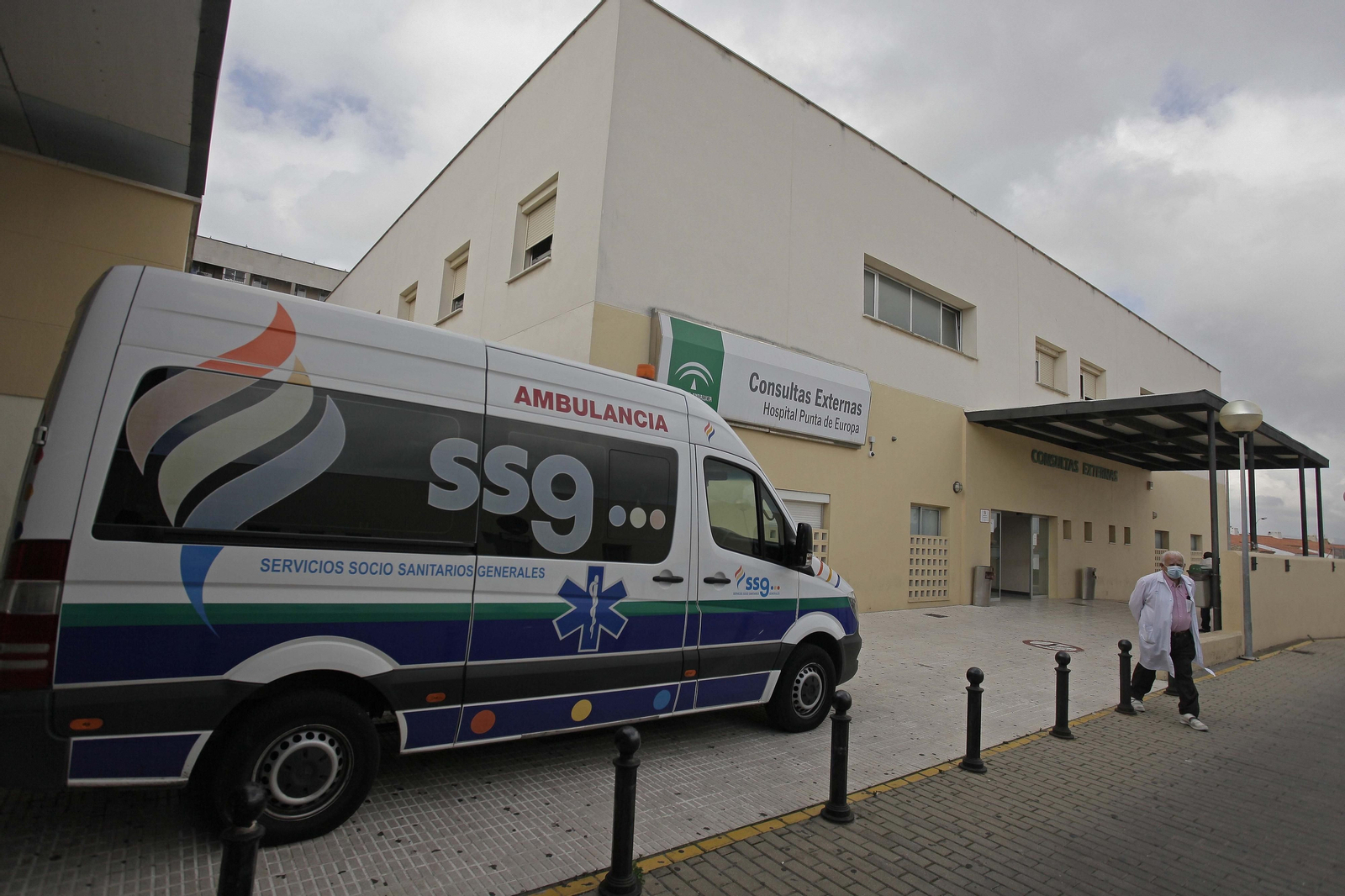El área de Consultas Externas del Hospital Punta de Europa.