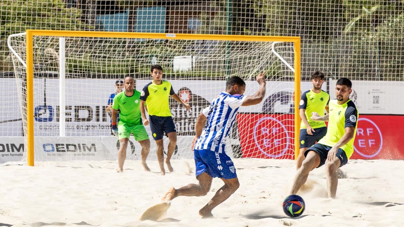 El CD Enpie Málaga FP intentó la remontada en vano. 