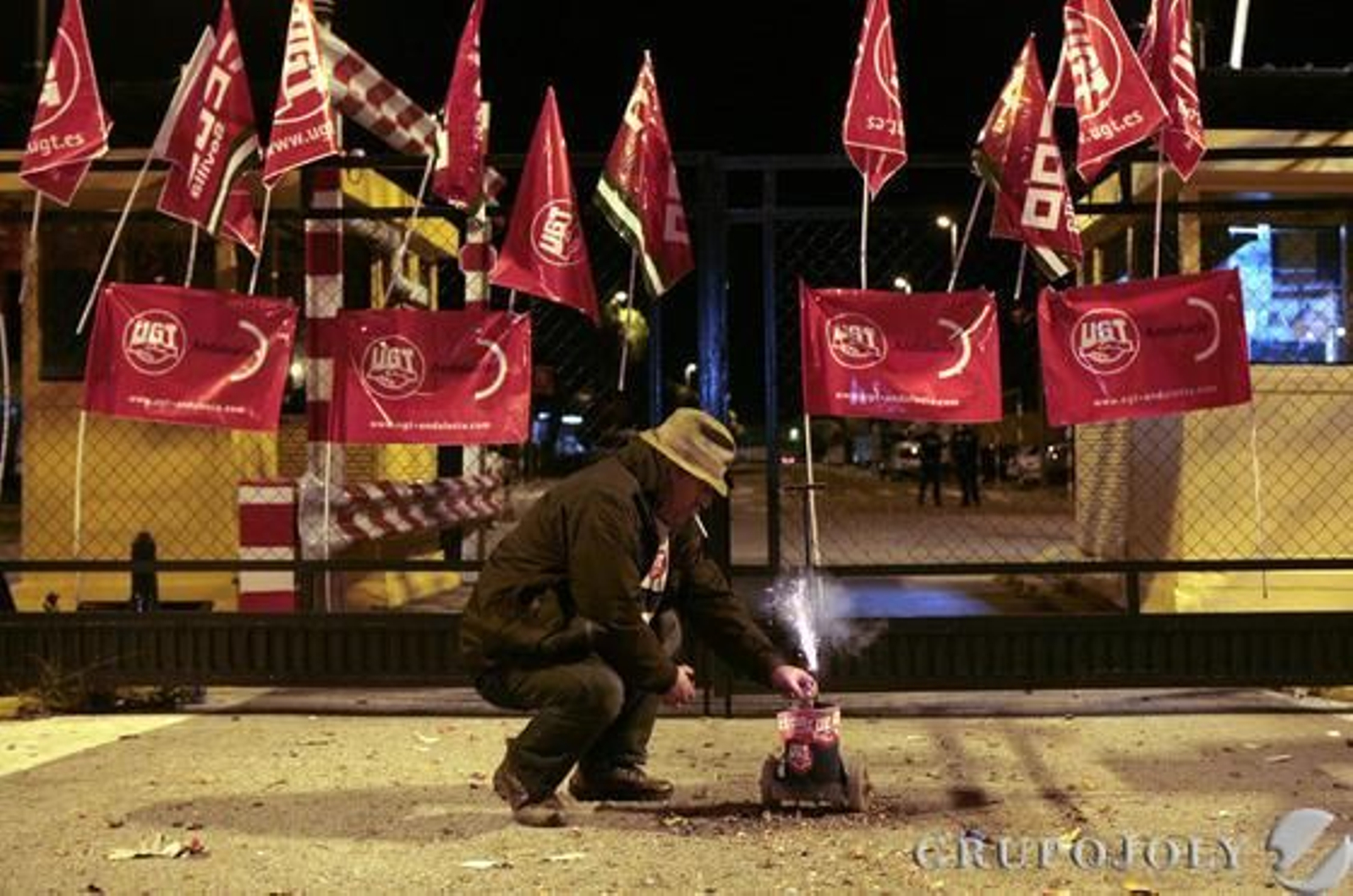Huelga general en Mercasevilla. 

Foto: Juan Carlos Muñoz