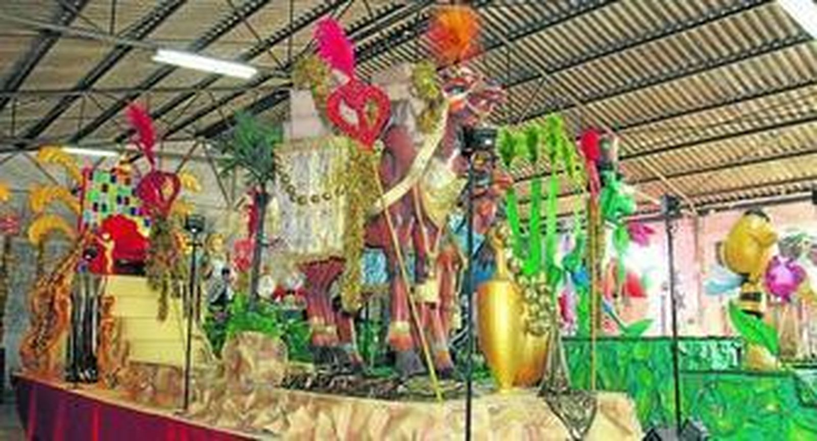 Una de las carrozas de los Reyes Magos de Oriente.