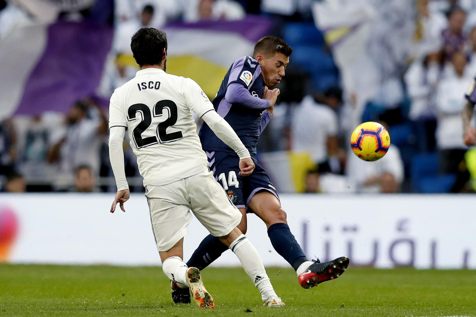 El Real Madrid-Valladolid, en imágenes