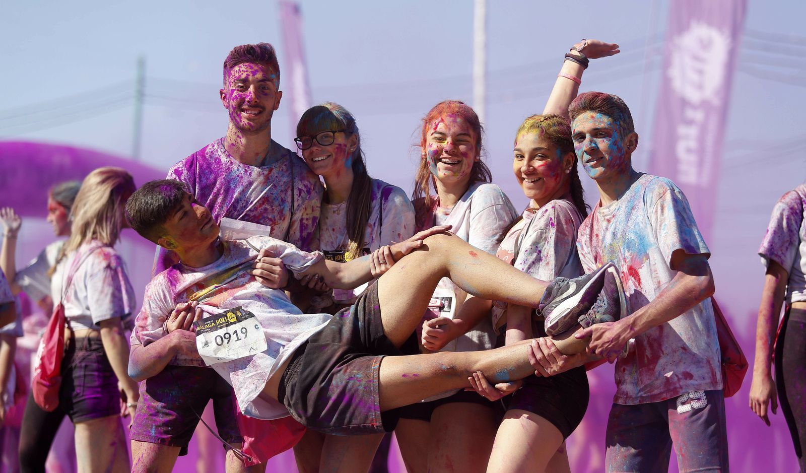 Las tonalidades de la Holi Life, en imágenes