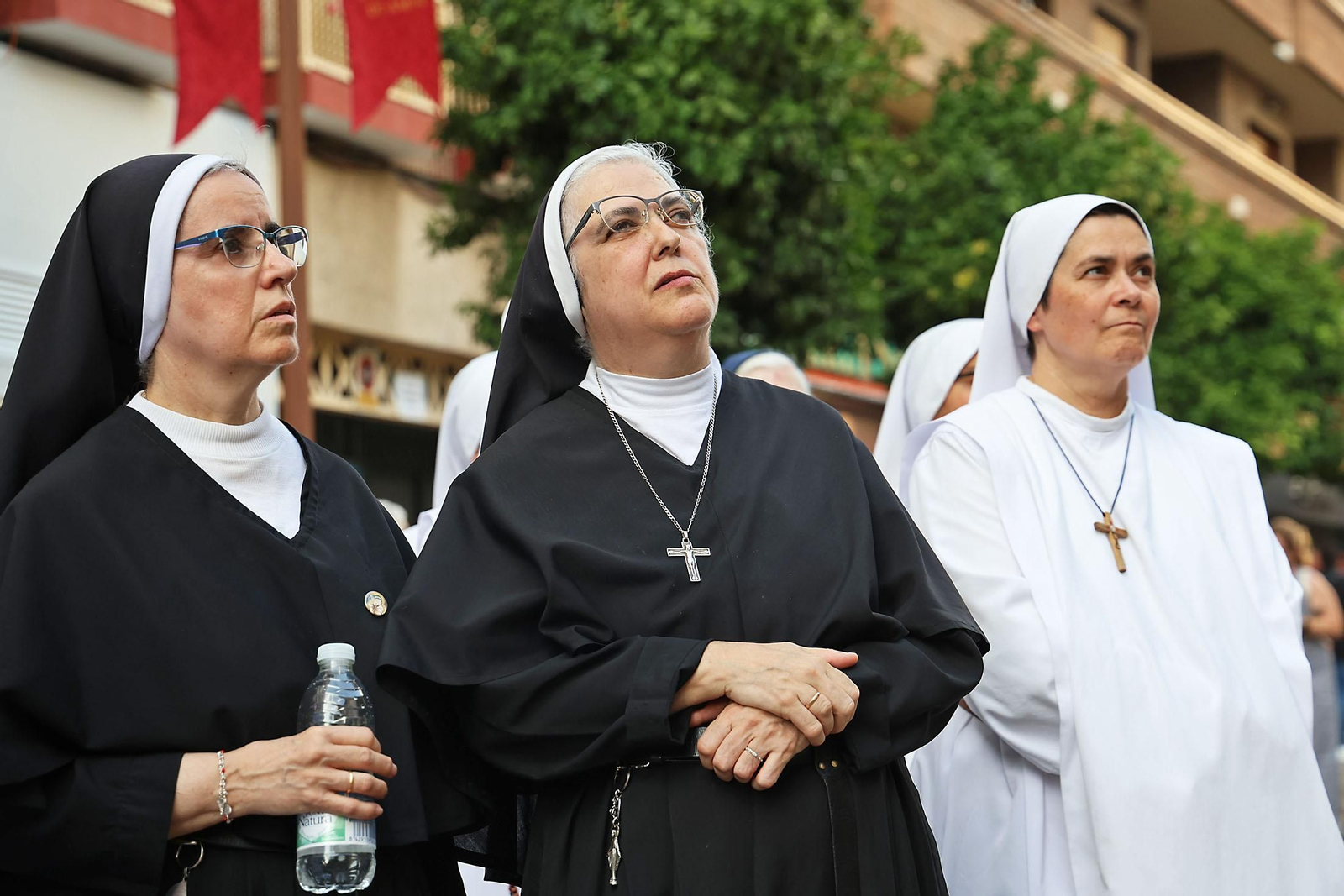 Imágenes de la procesión del Corpus Christi por las calles de Huelva