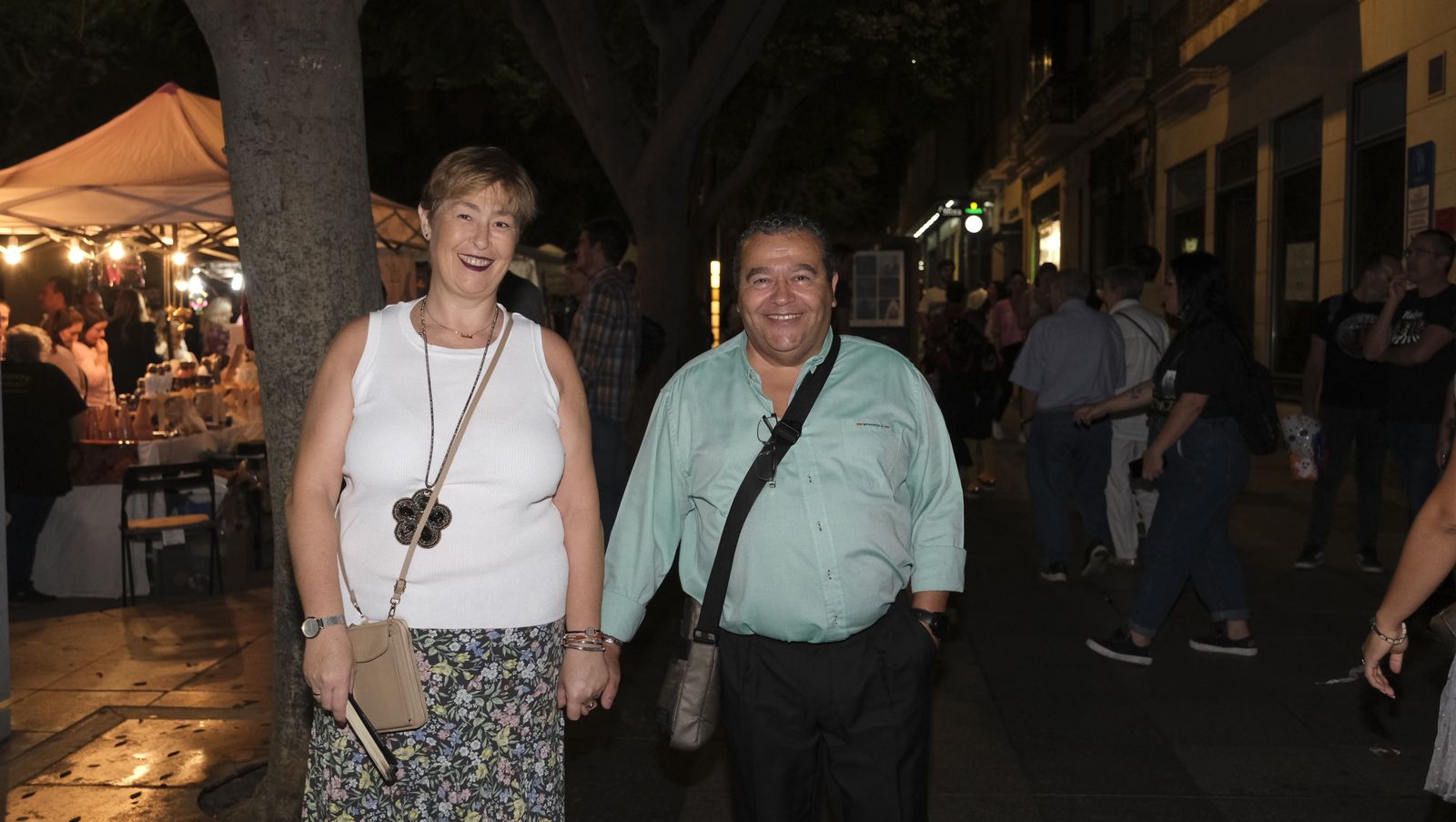 Las imágenes de la Noche en Negro en Almería, Halloween.