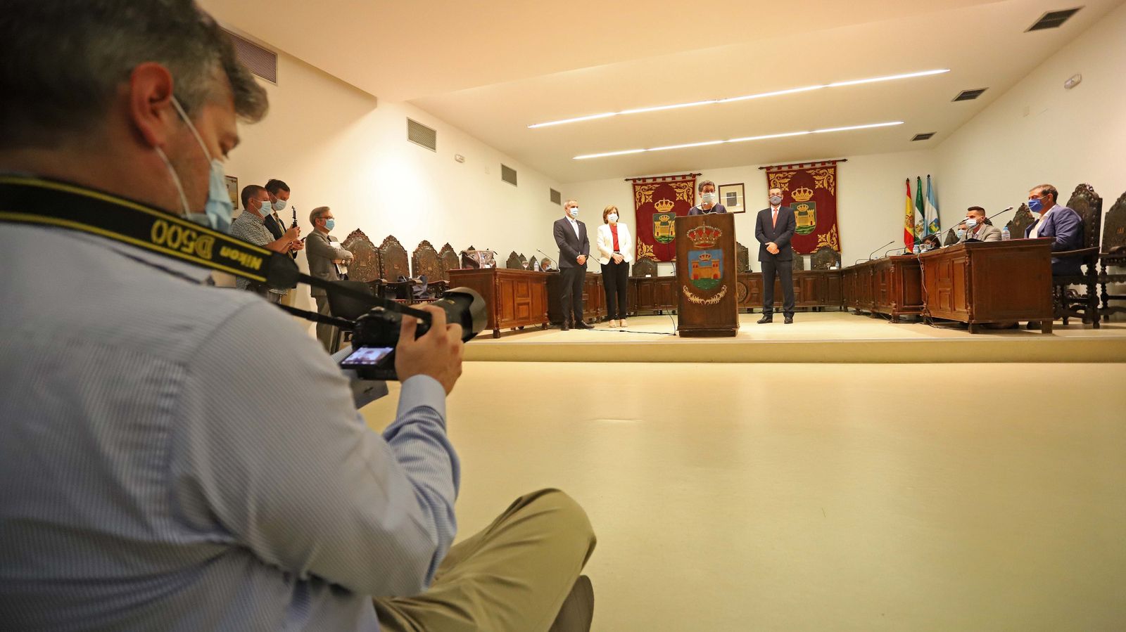 Visita de Arancha González Laya a La Línea y la Verja de Gibraltar