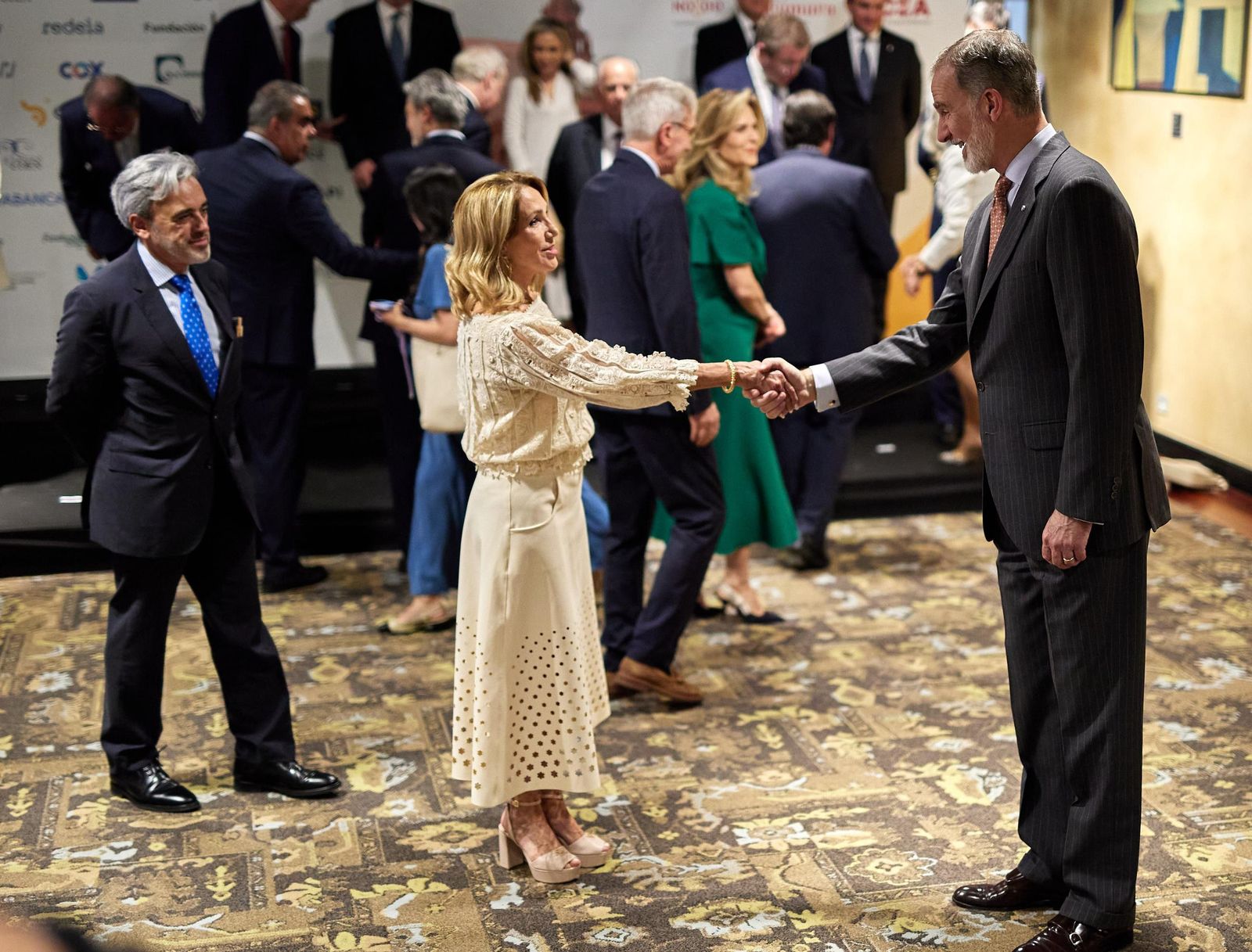 Las fotos de Felipe VI en el Real Monasterio de San Jerónimo de Granada en la reunión de las Reales Maestranzas de España
