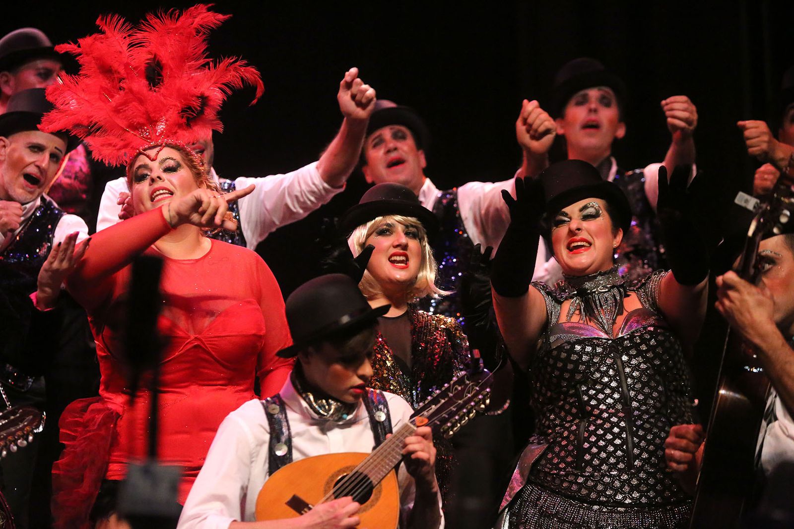 Las imágenes de la segunda sesión de semifinales del Carnaval Colombino 2019