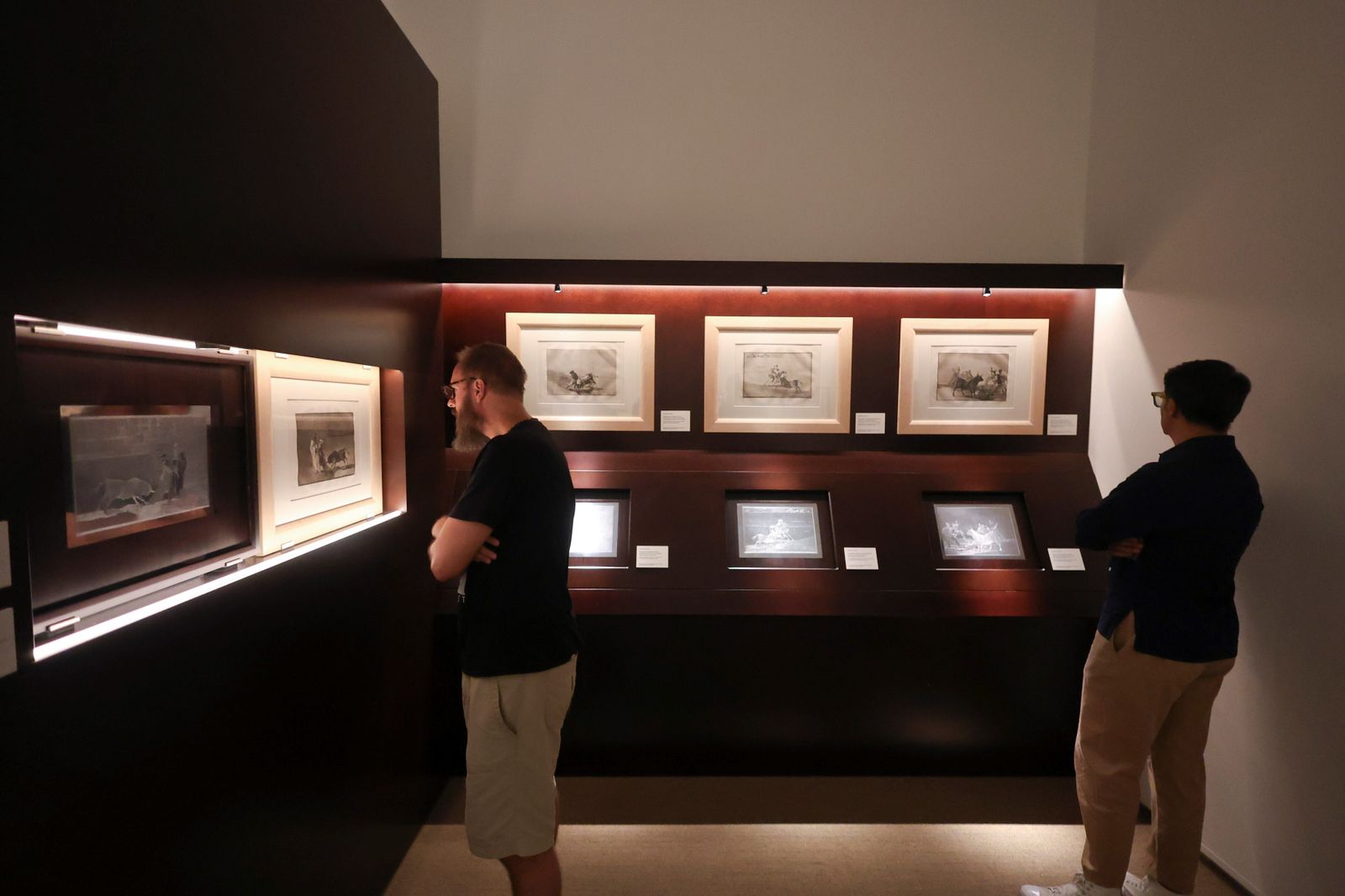 La exposición 'Goya/Picasso. Tauromaquias' del Centro Cultural Fundación Unicaja, en fotos