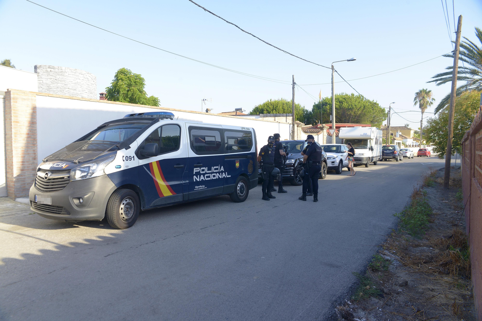 Fotos de la redada de la Policía Nacional en el puertode Algeciras