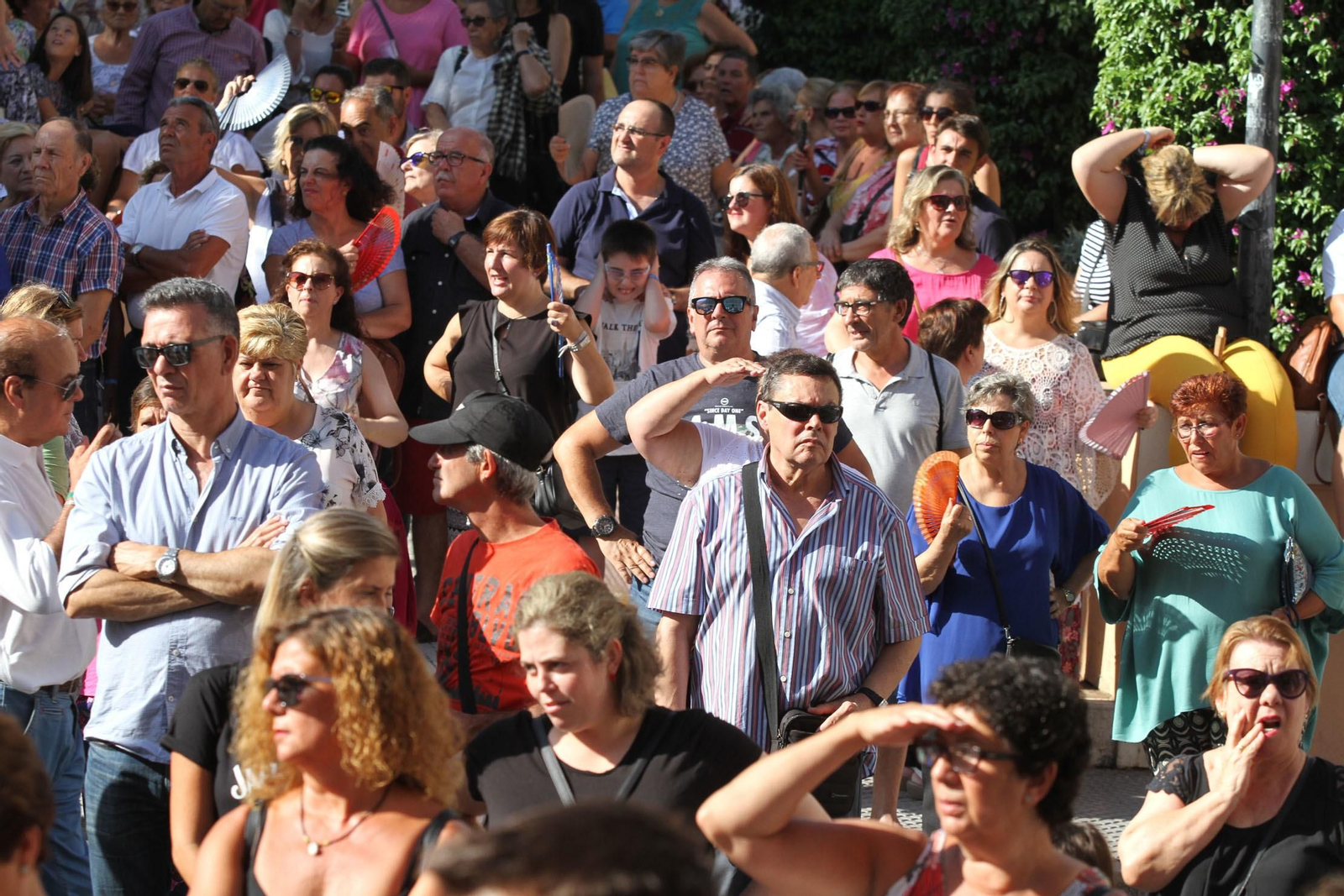 Imágenes de la bajada de La Cinta a la Catedral de La Merced