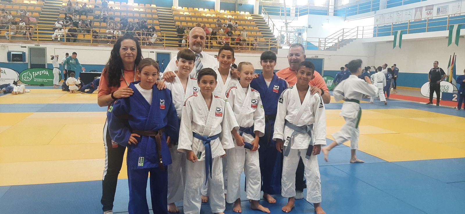 Celebrada la final de la Copa de Andalucía de Judo Alevín y Benjamín.